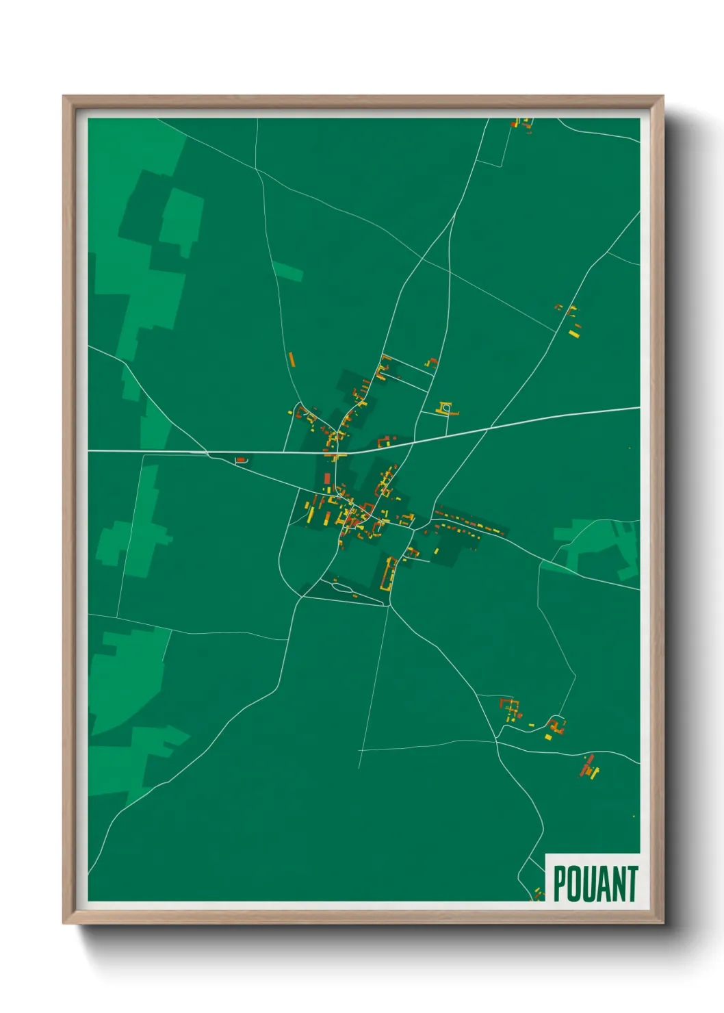 Un poster cartePouant