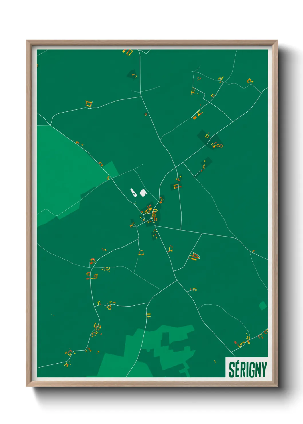 Un poster carteSérigny