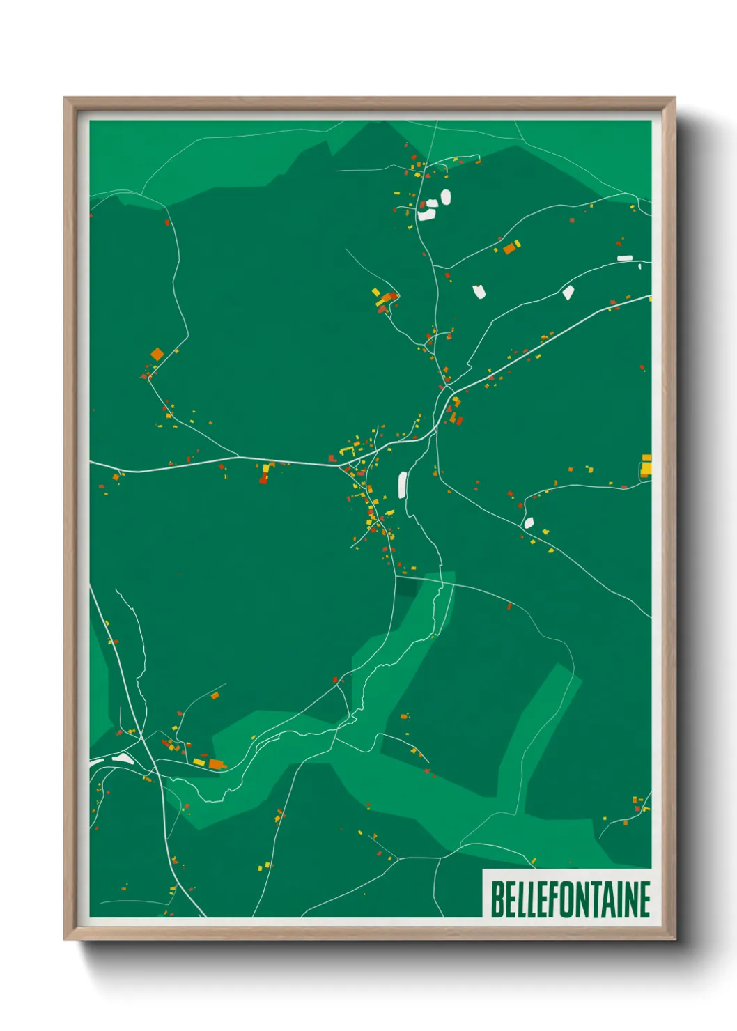 Un poster carteBellefontaine