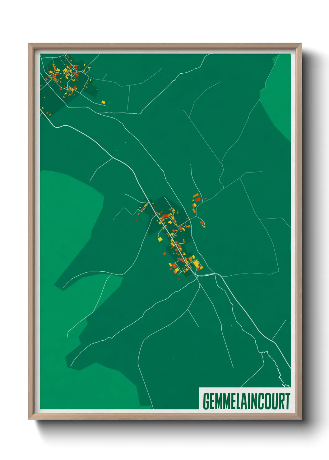 Un poster carteGemmelaincourt