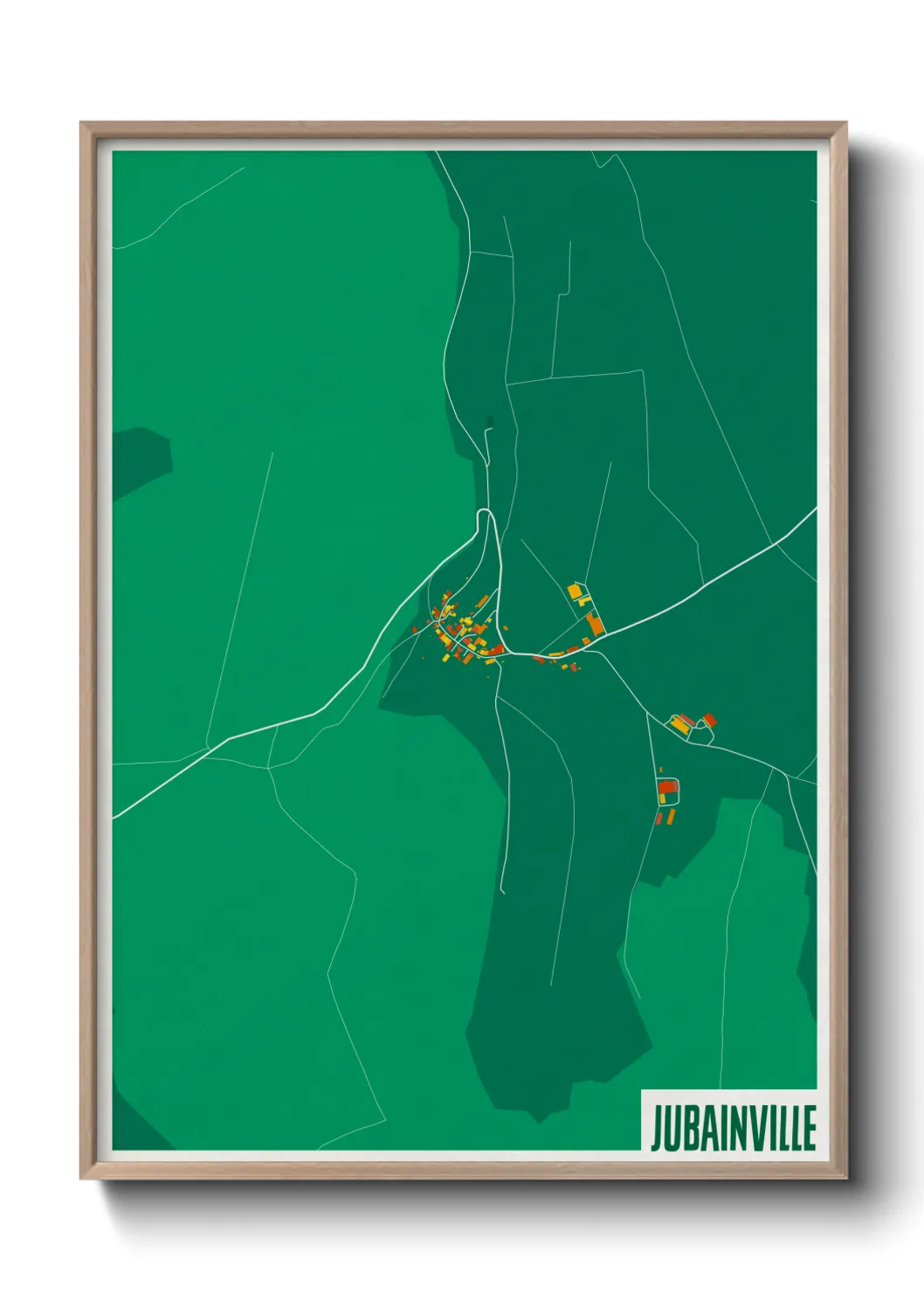 Un poster carteJubainville