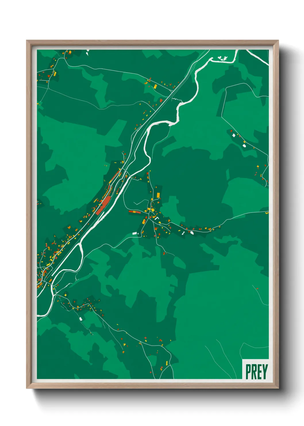 Une affiche de carte sur Prey