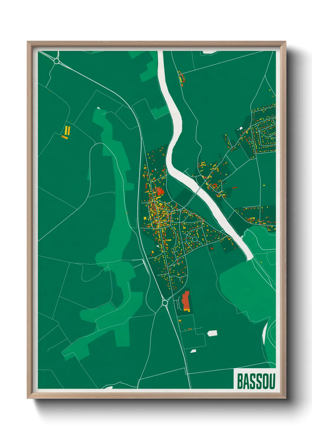 Un poster carteBassou