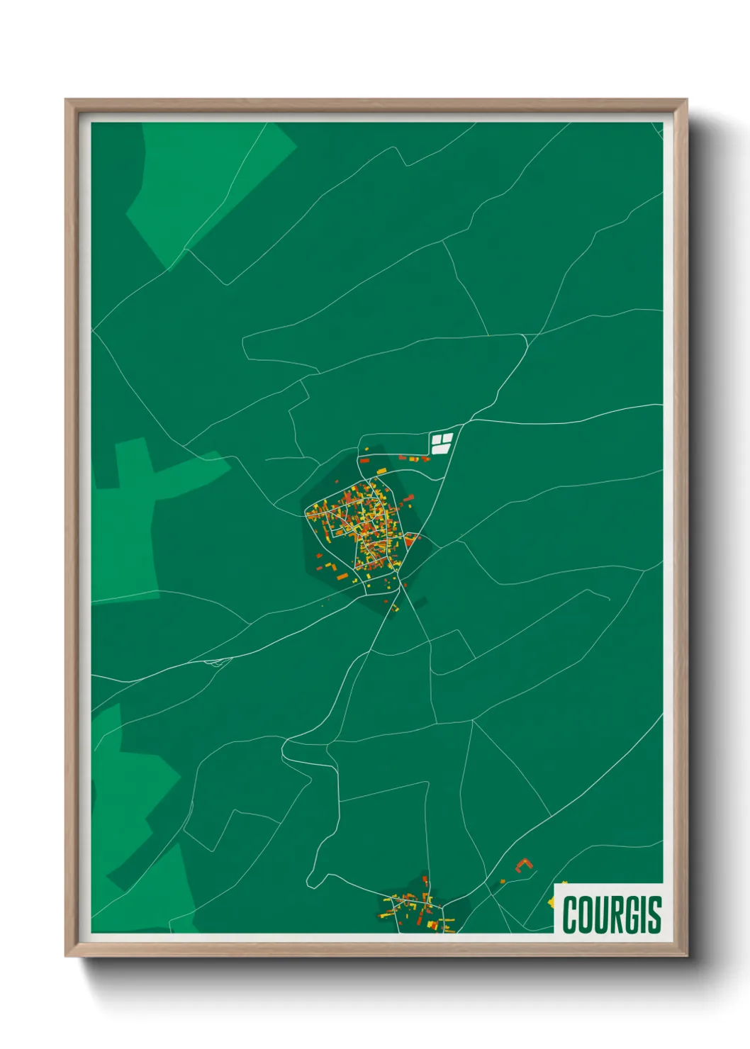 Un poster carteCourgis