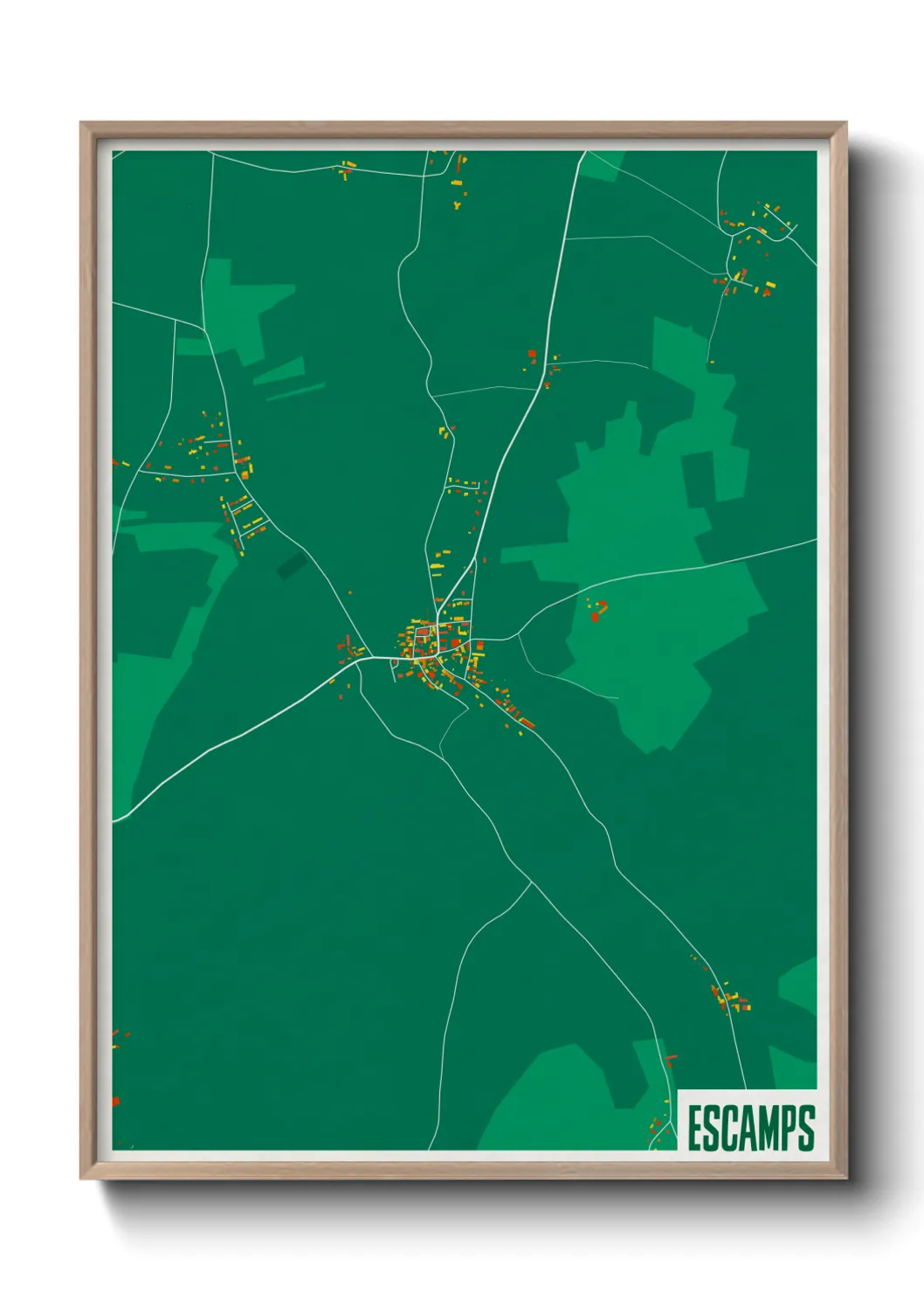 Un poster carteEscamps