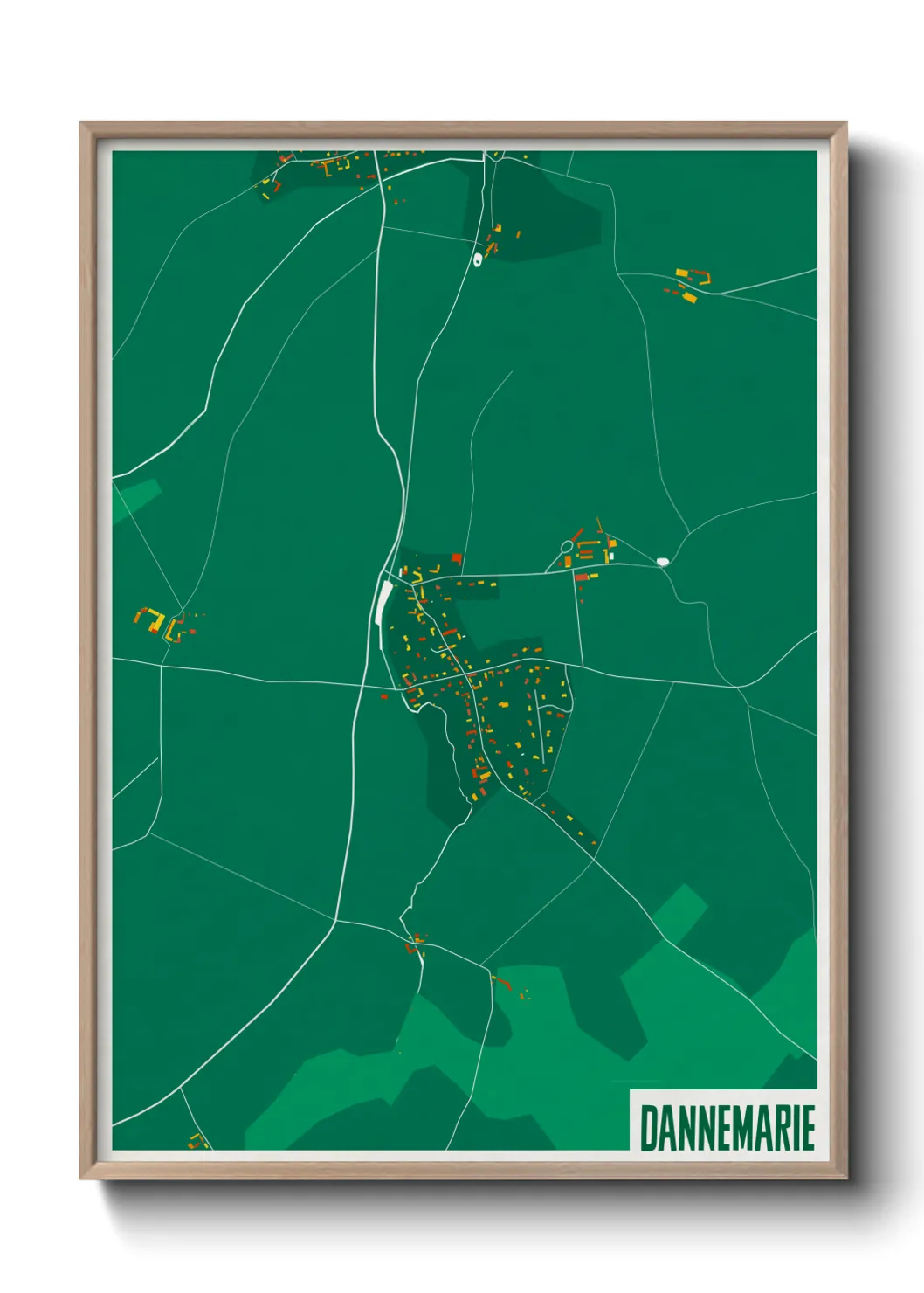 Un poster carteDannemarie