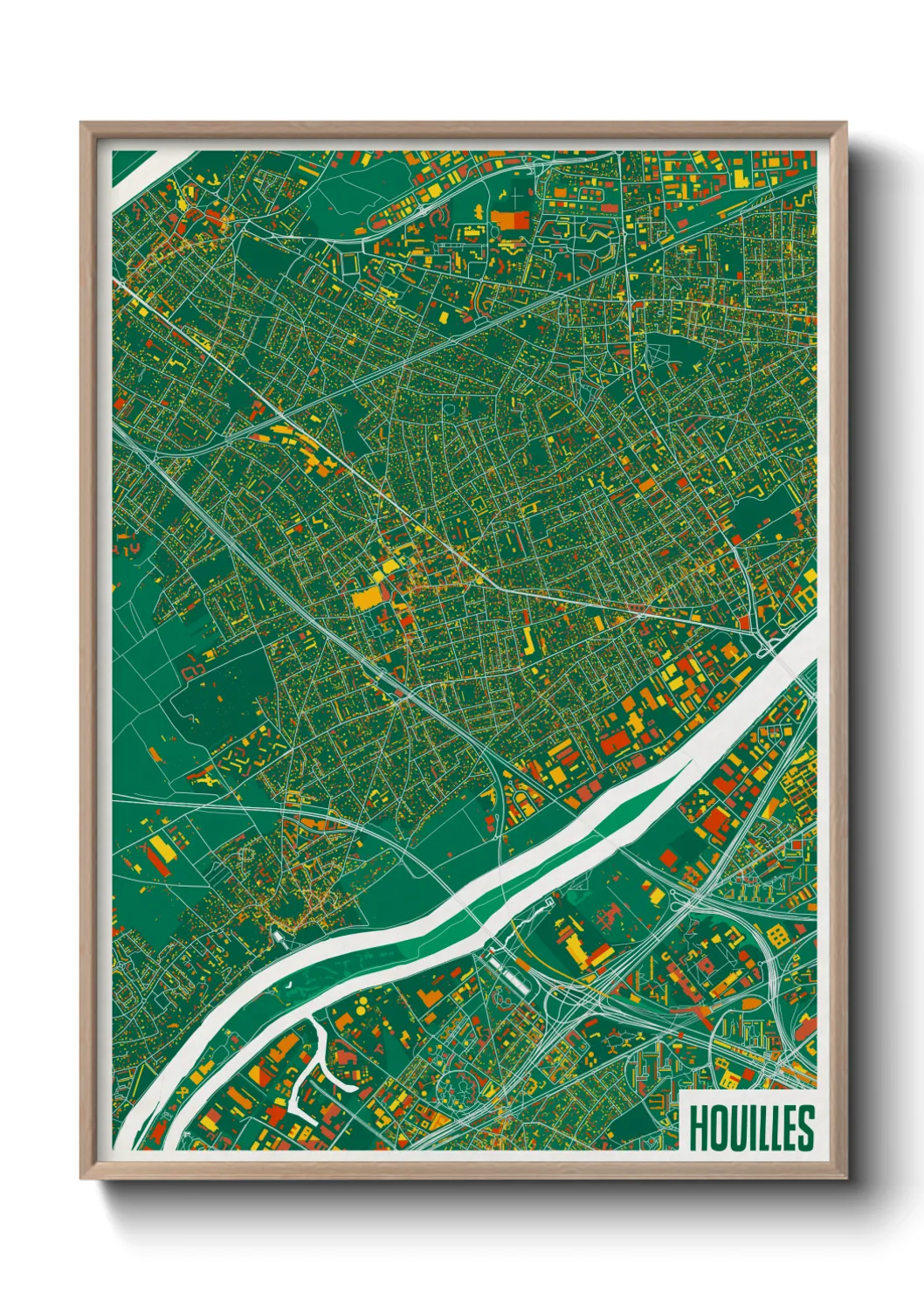 Un poster carteHouilles