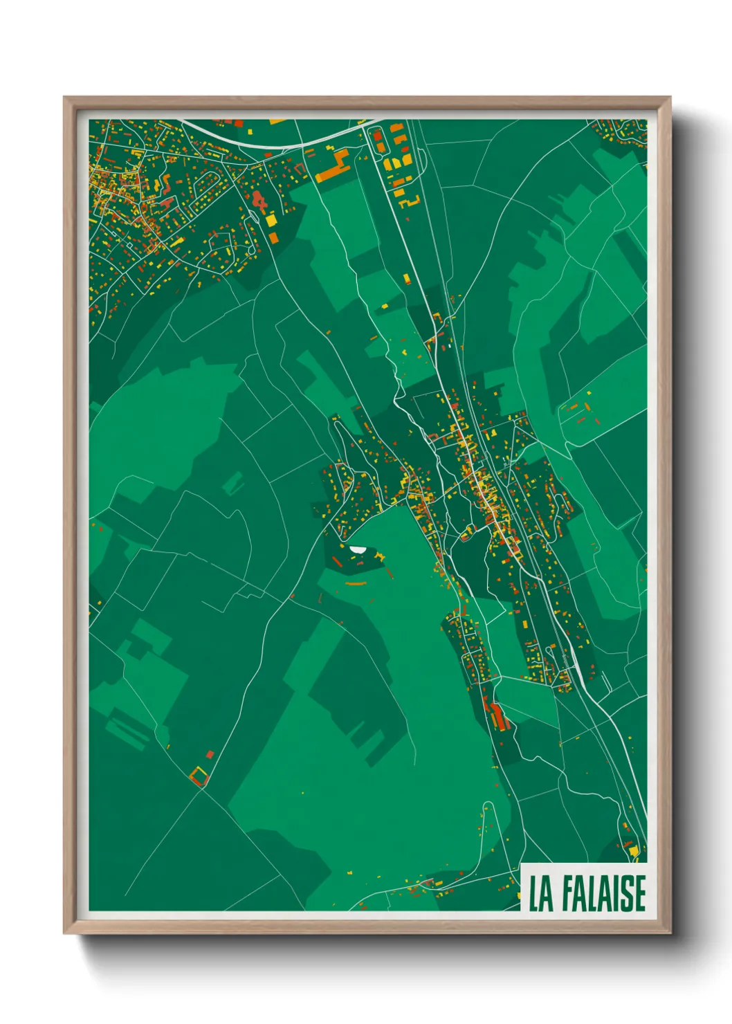 Un poster carteLa Falaise