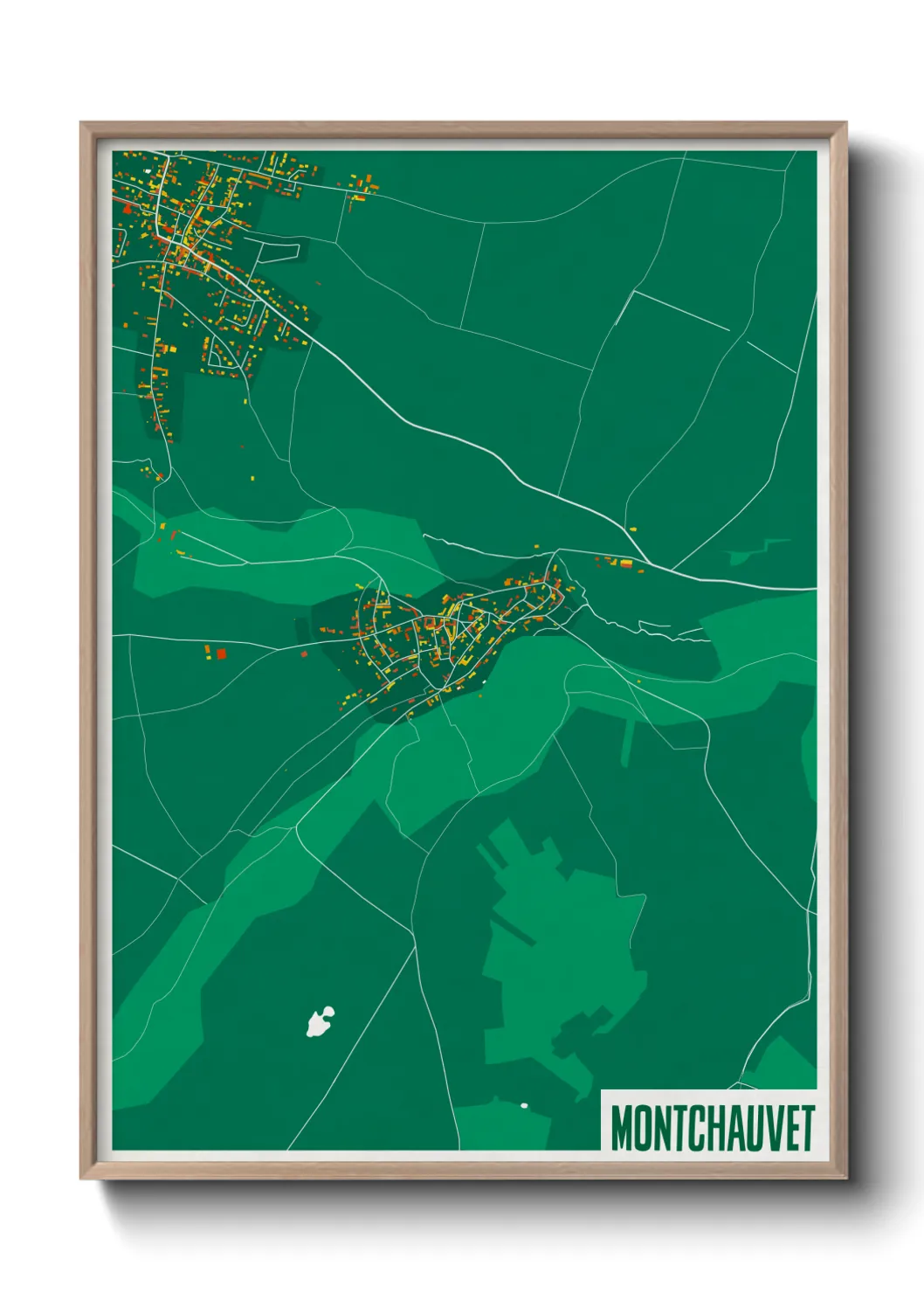 Un poster carteMontchauvet