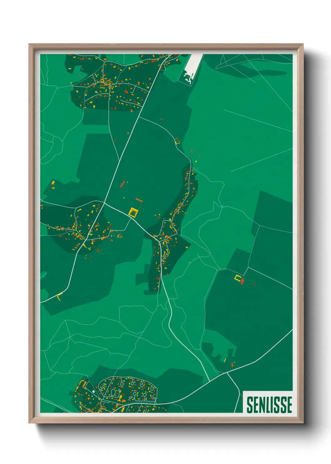 Un poster carteSenlisse