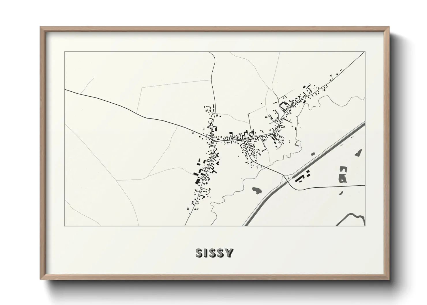 Une affiche de carte sur Sissy