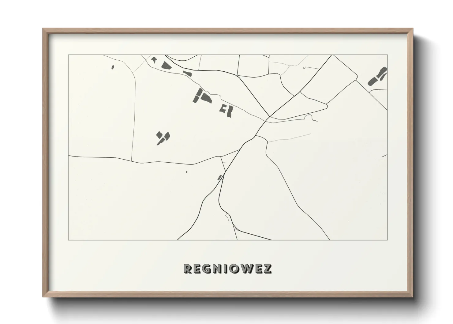 Une affiche de carte sur Regniowez