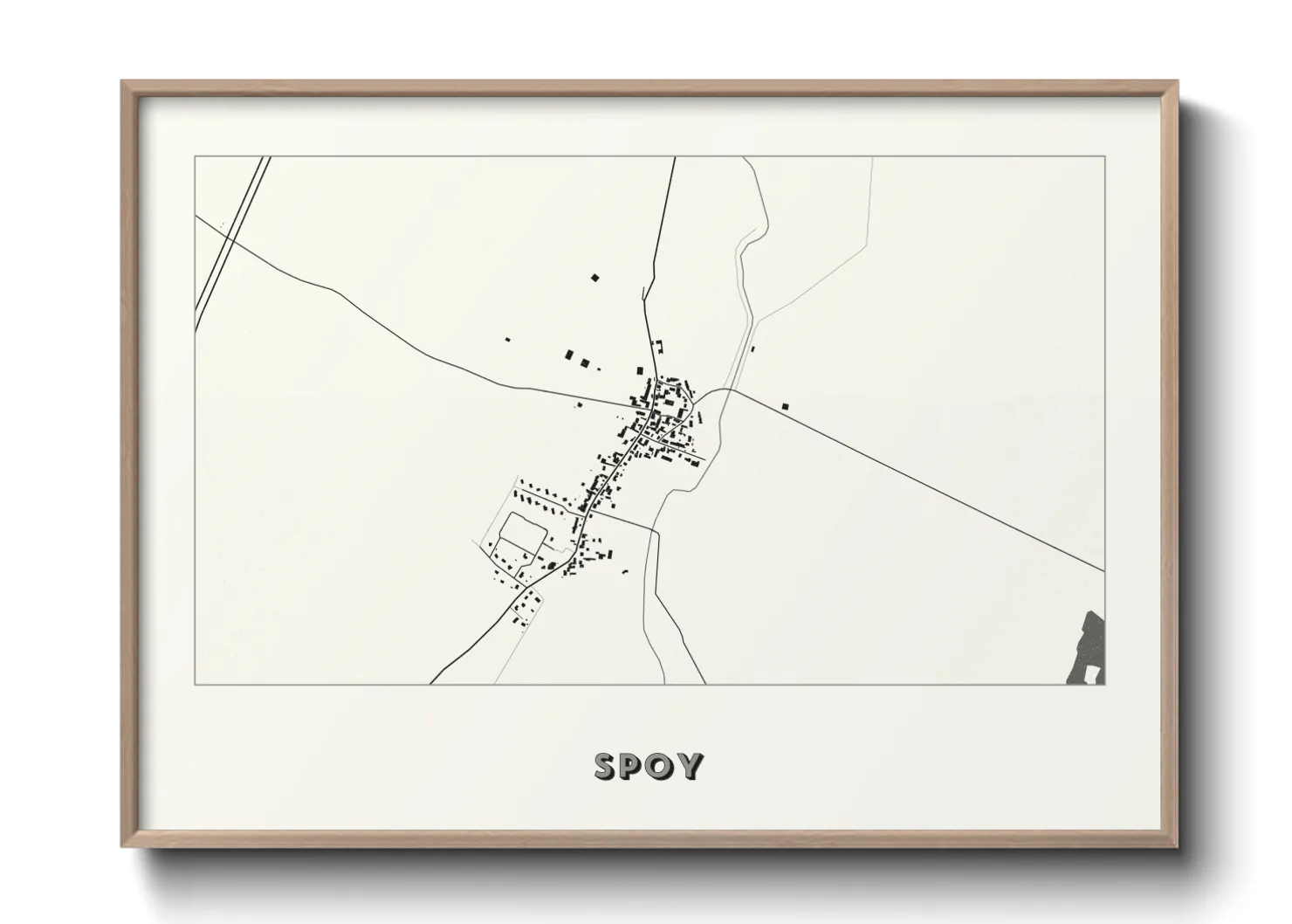 Une affiche de carte sur Spoy
