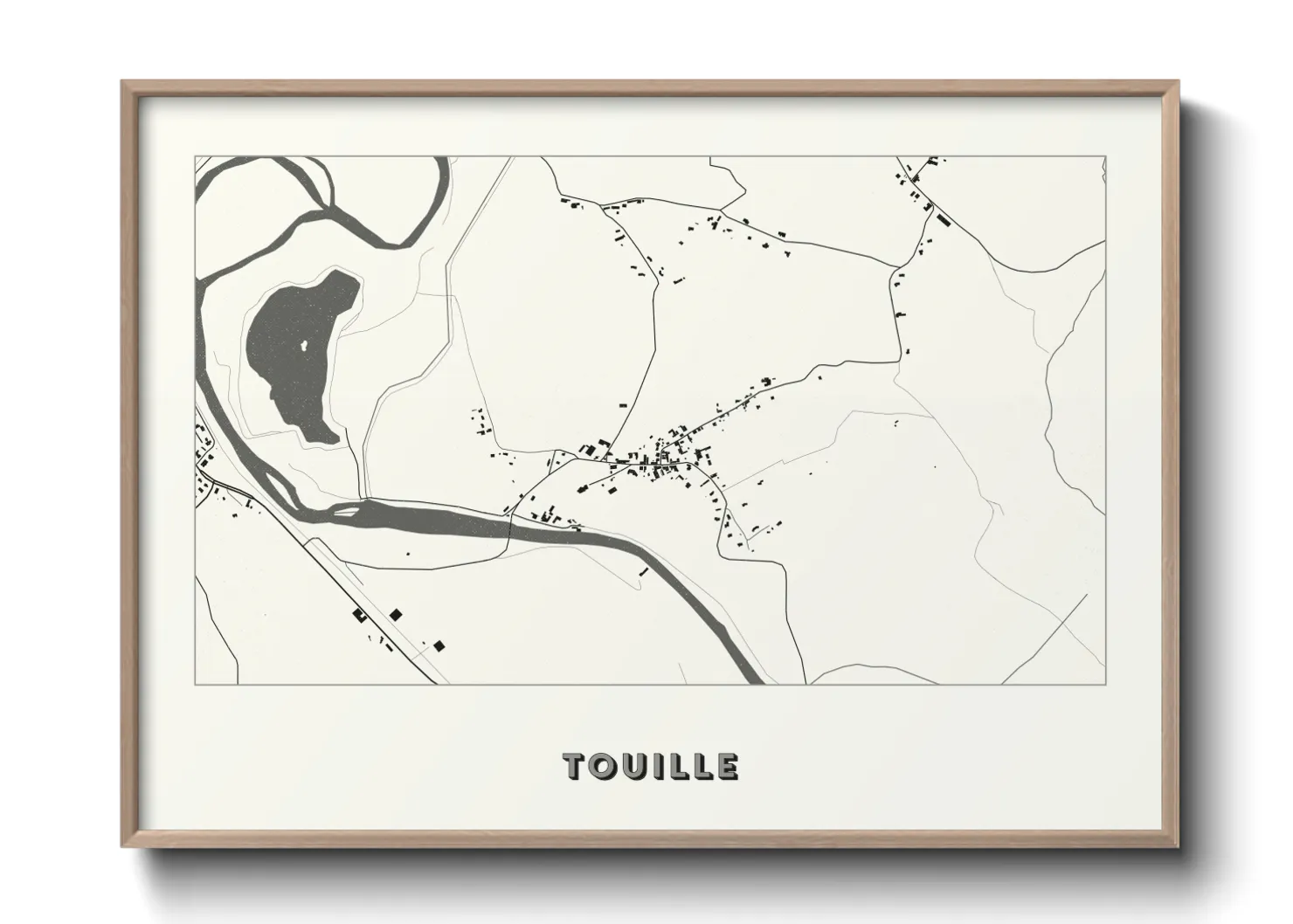 Une affiche de carte sur Touille