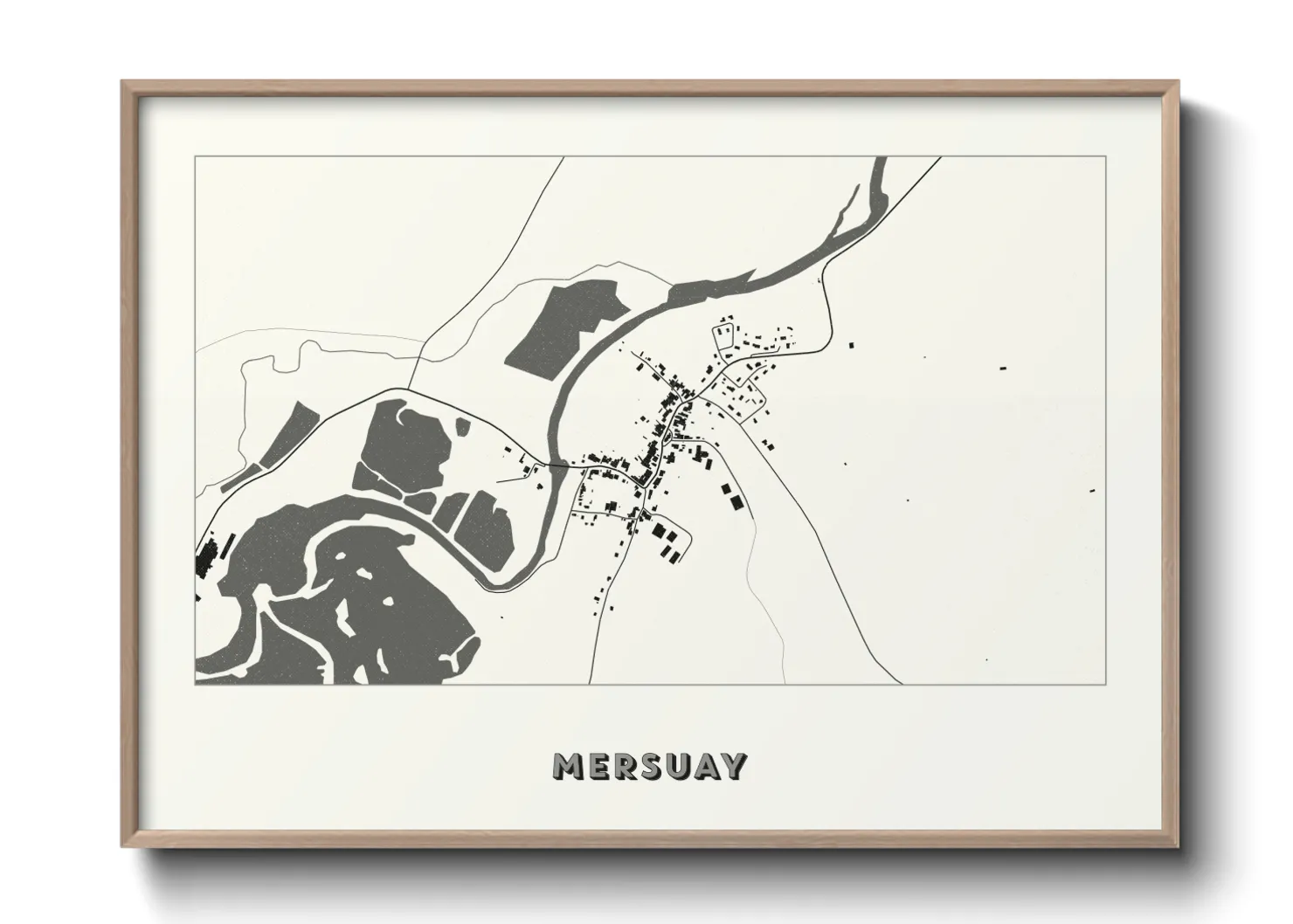 Une affiche de carte sur Mersuay