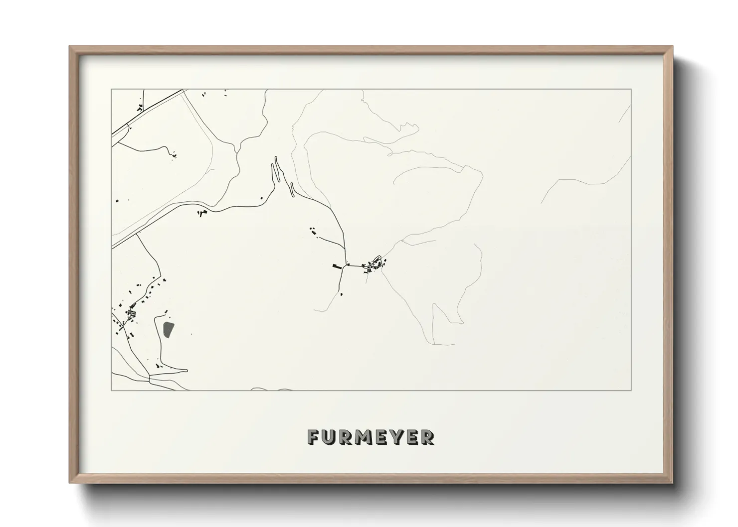 Une affiche de carte sur Furmeyer