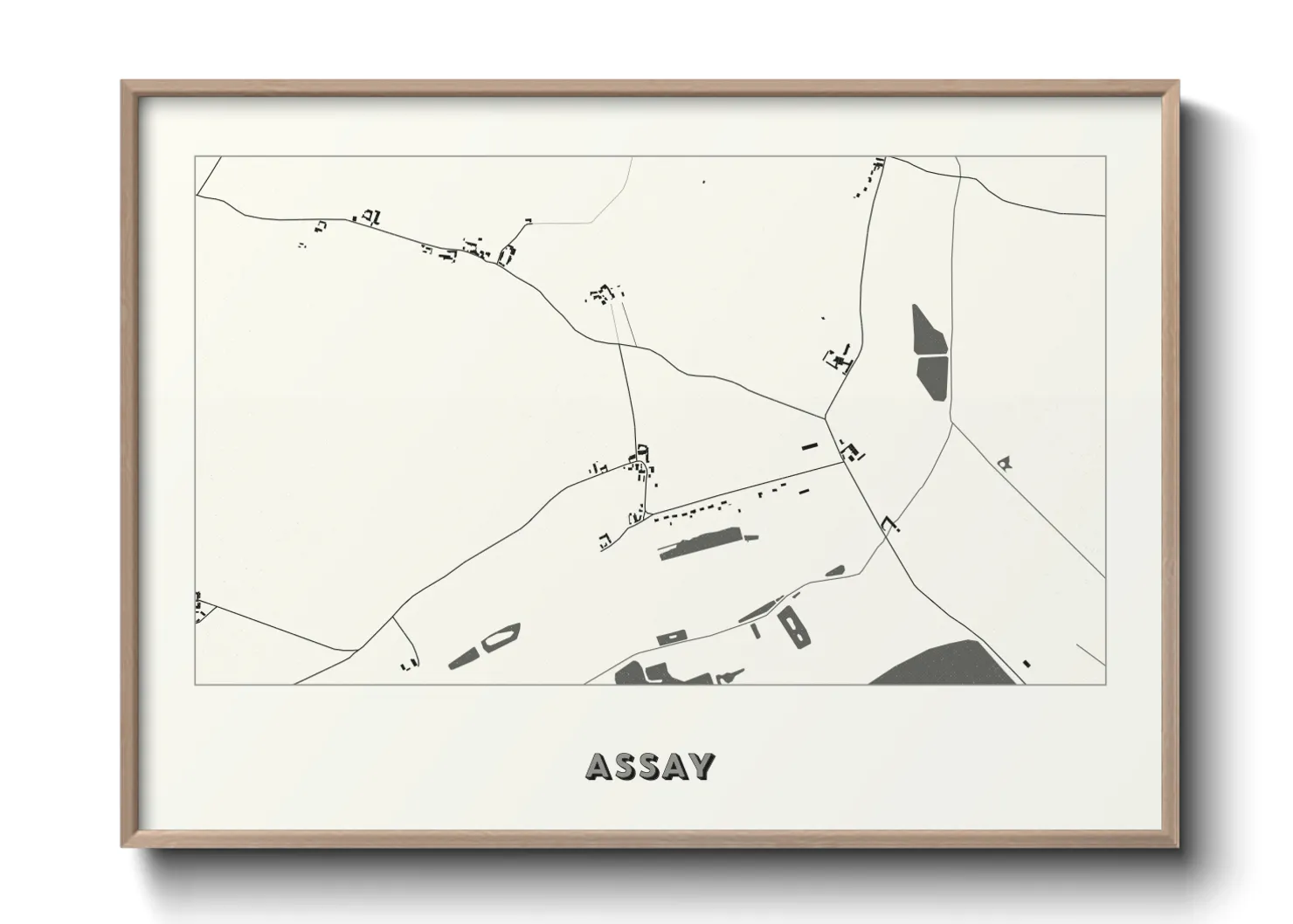 Une affiche de carte sur Assay