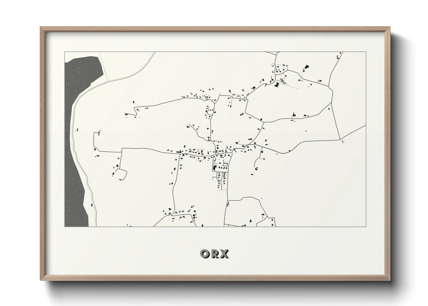 Une affiche de carte sur Orx