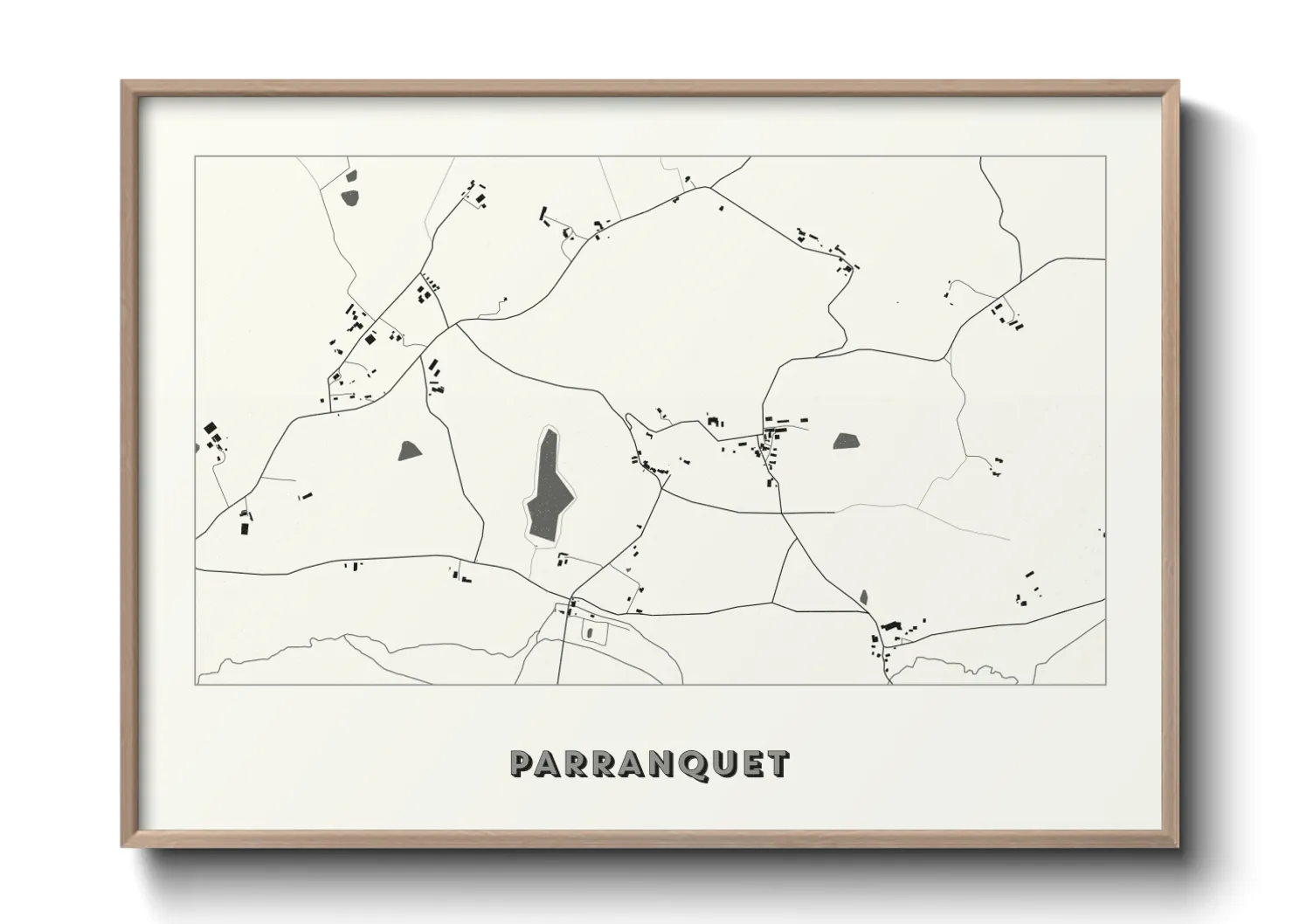 Une affiche de carte sur Parranquet