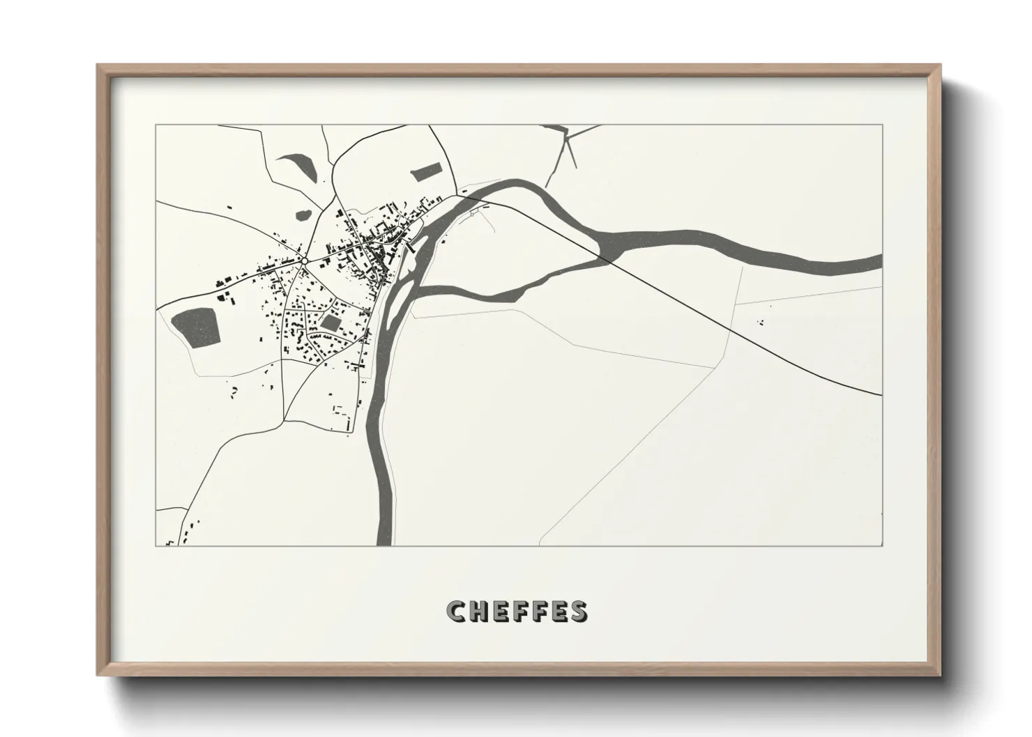 Une affiche de carte sur Cheffes