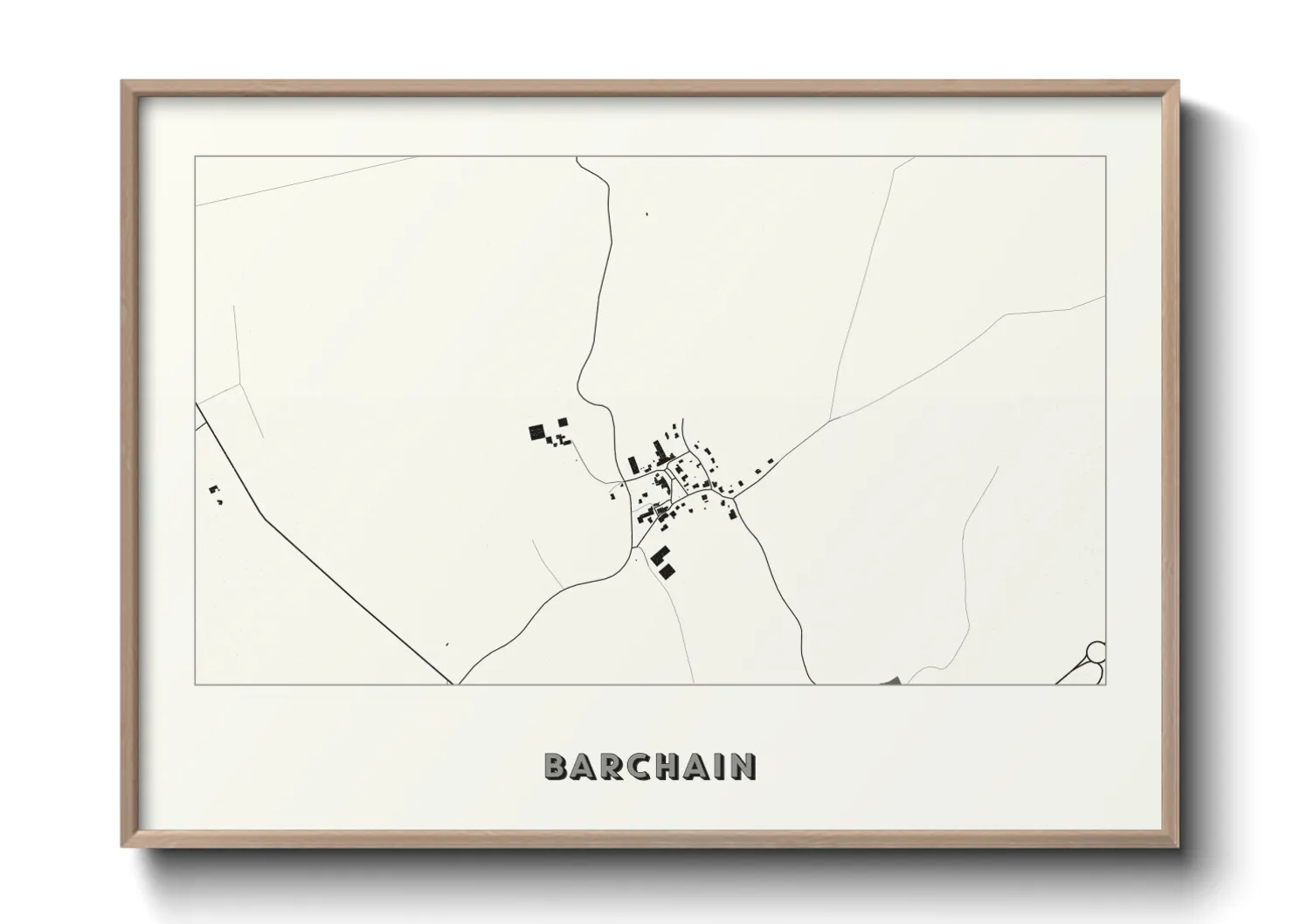 Une affiche de carte sur Barchain