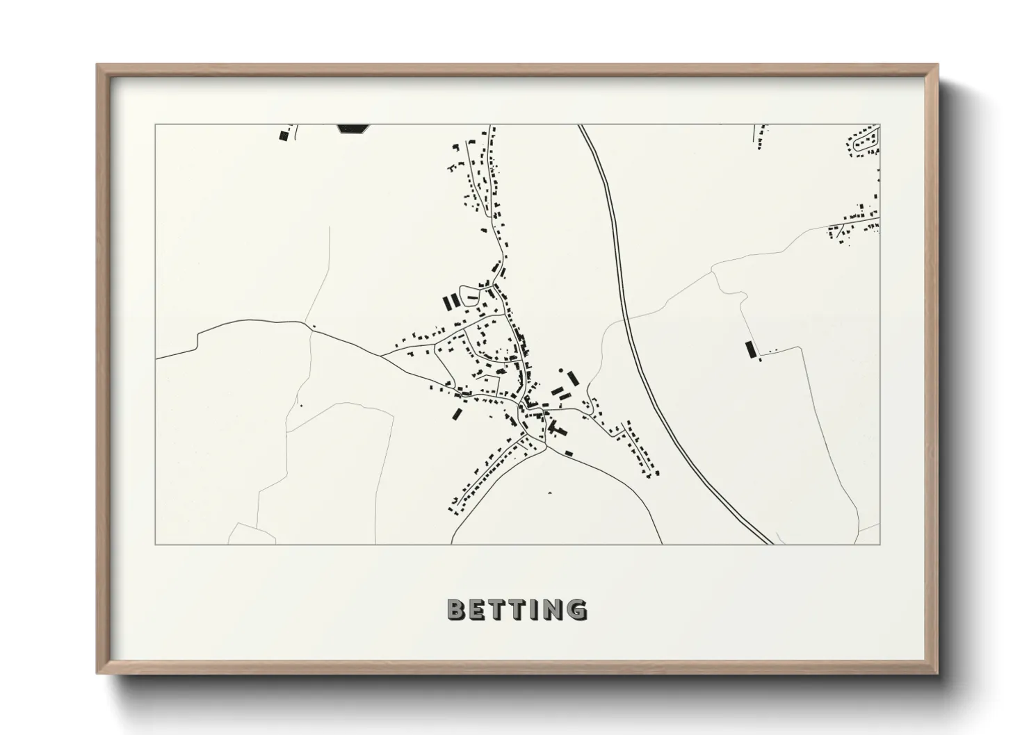 Une affiche de carte sur Betting