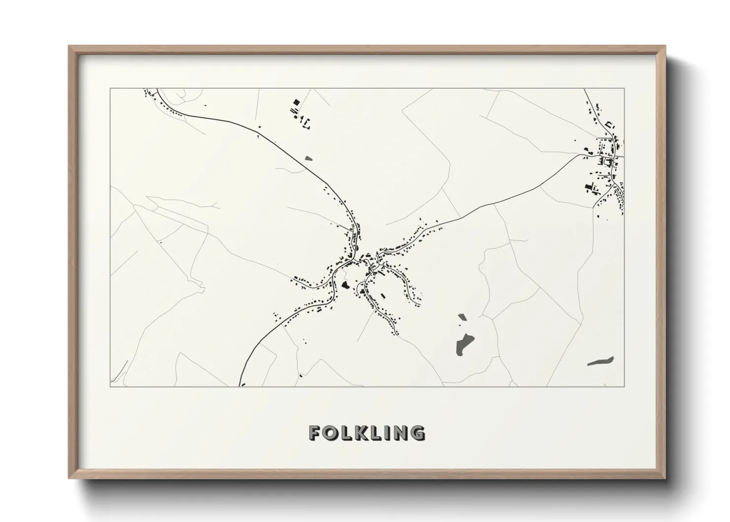 Une affiche de carte sur Folkling