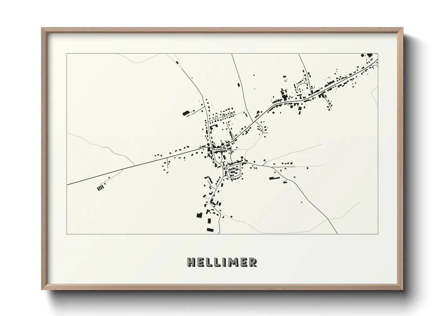 Une affiche de carte sur Hellimer