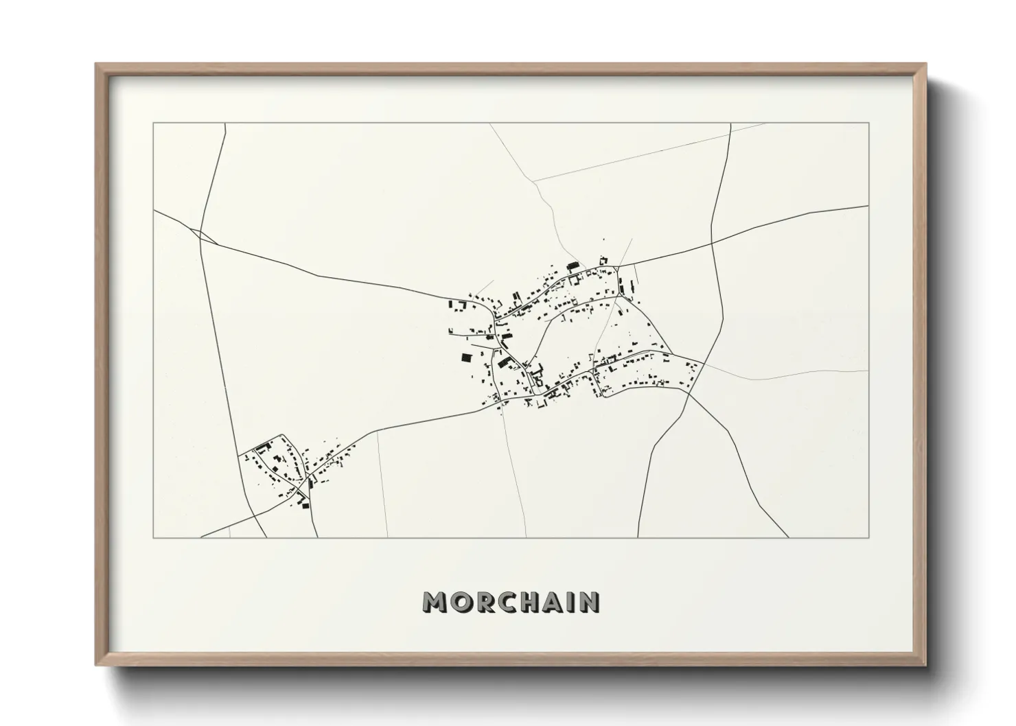 Une affiche de carte sur Morchain
