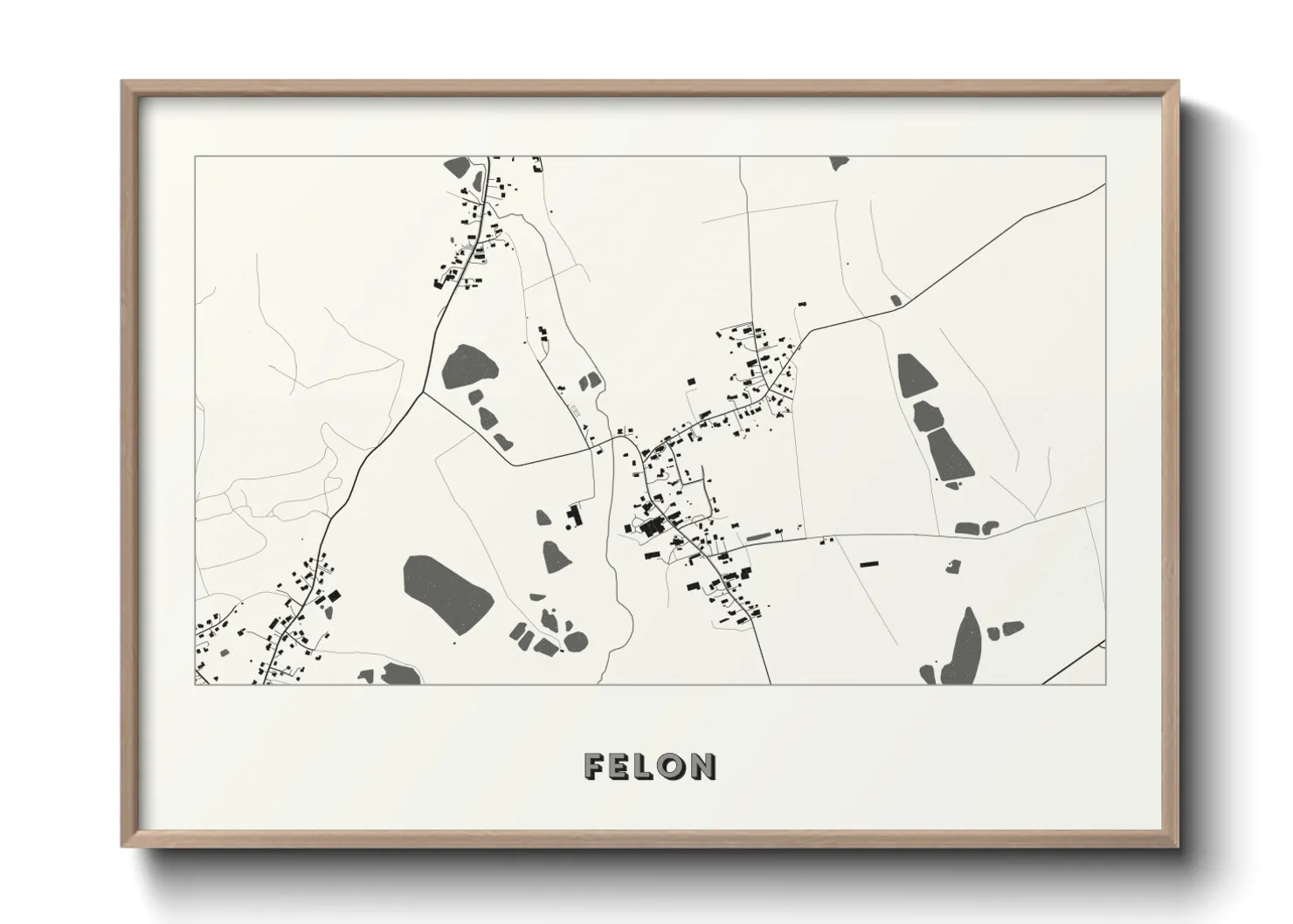Une affiche de carte sur Felon