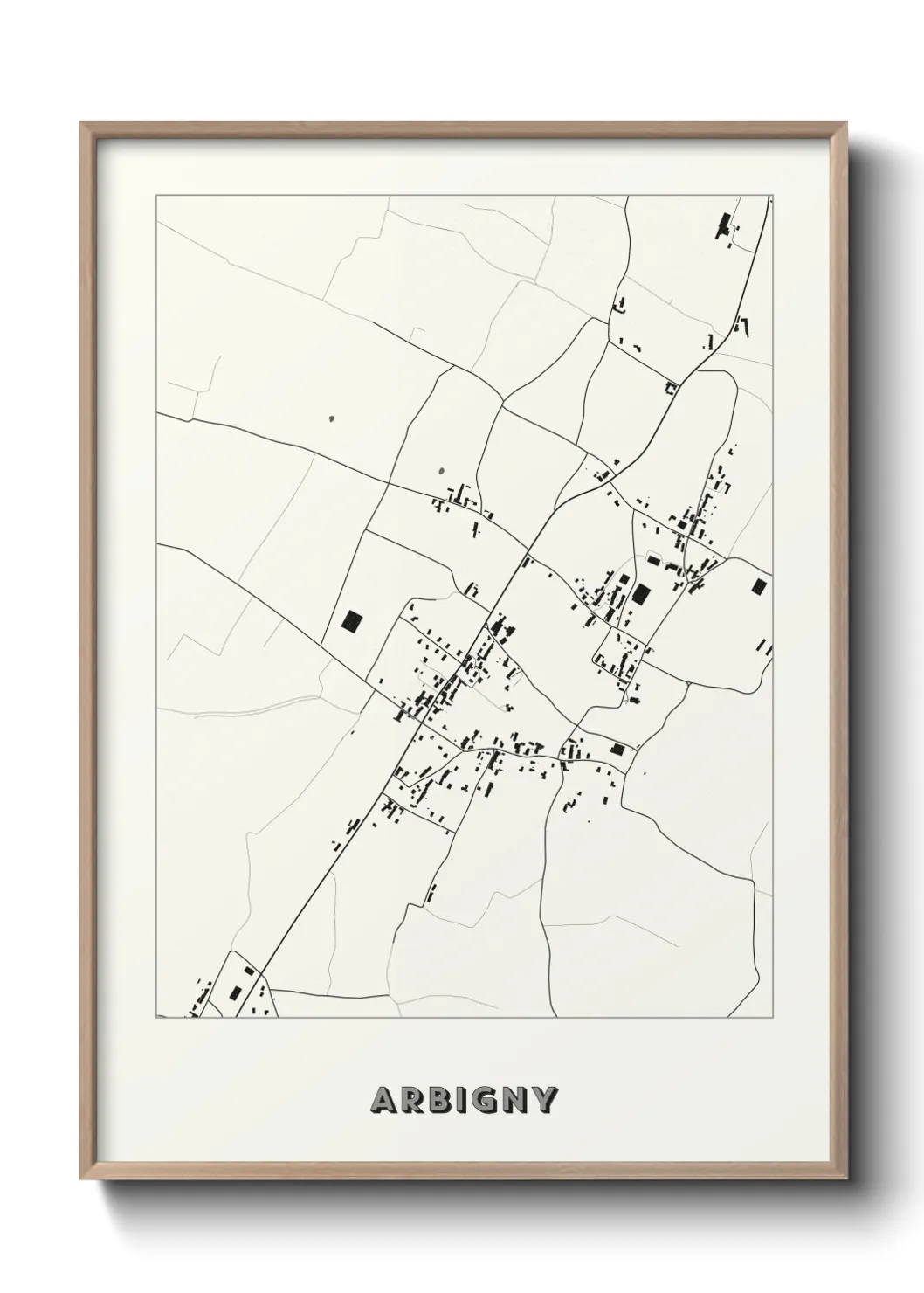 Un poster carteArbigny