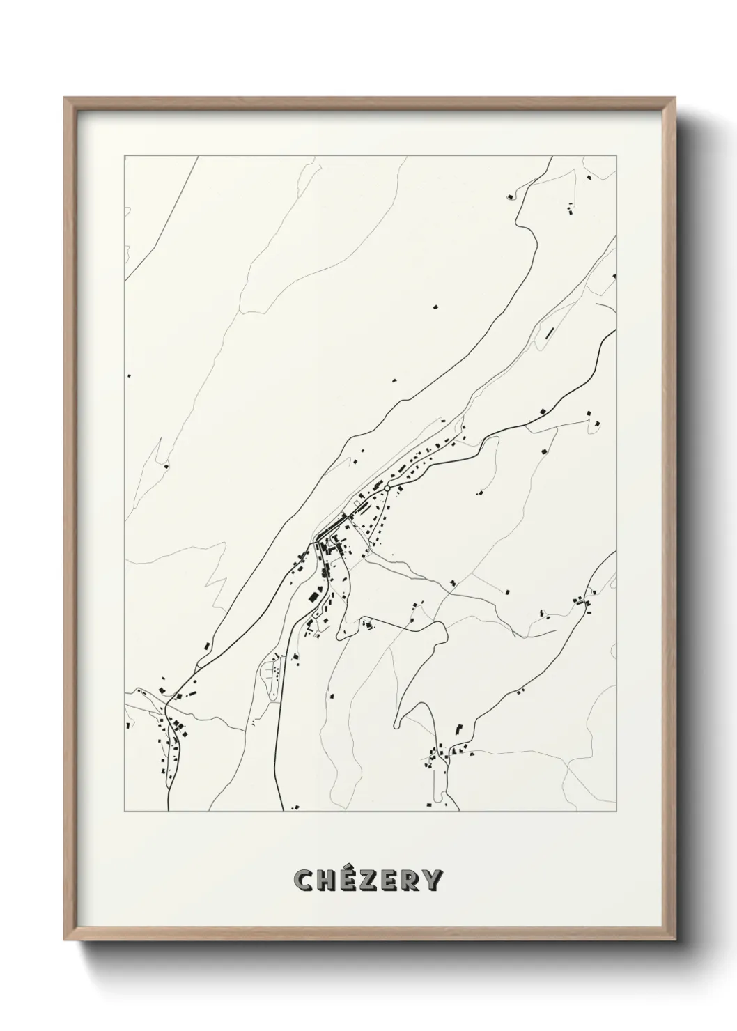 Un poster carteChézery