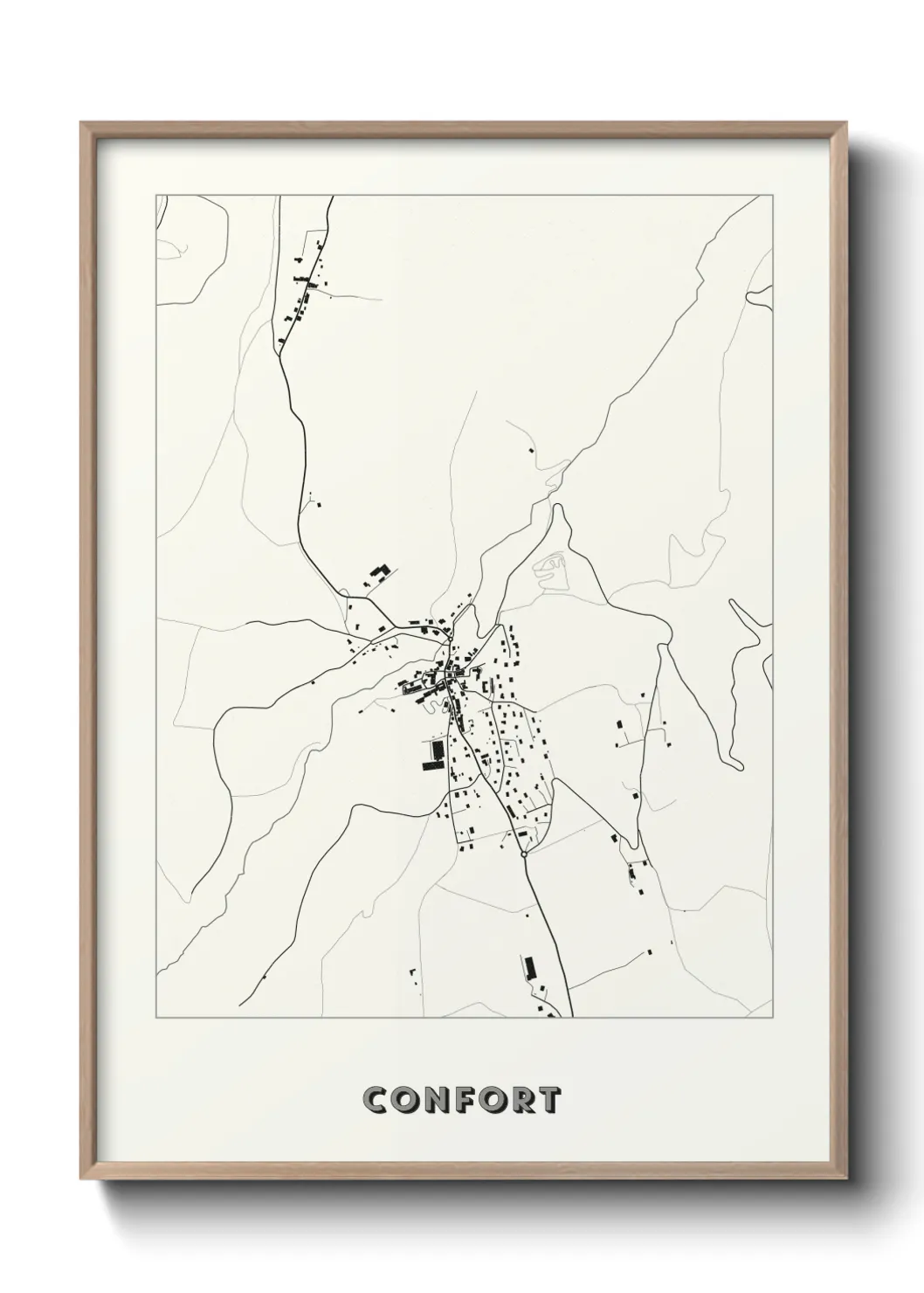 Un poster carteConfort