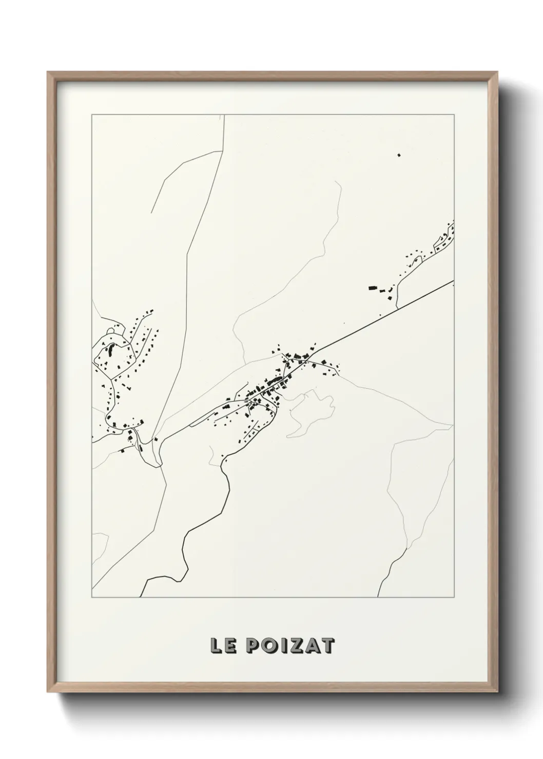 Un poster carteLe Poizat