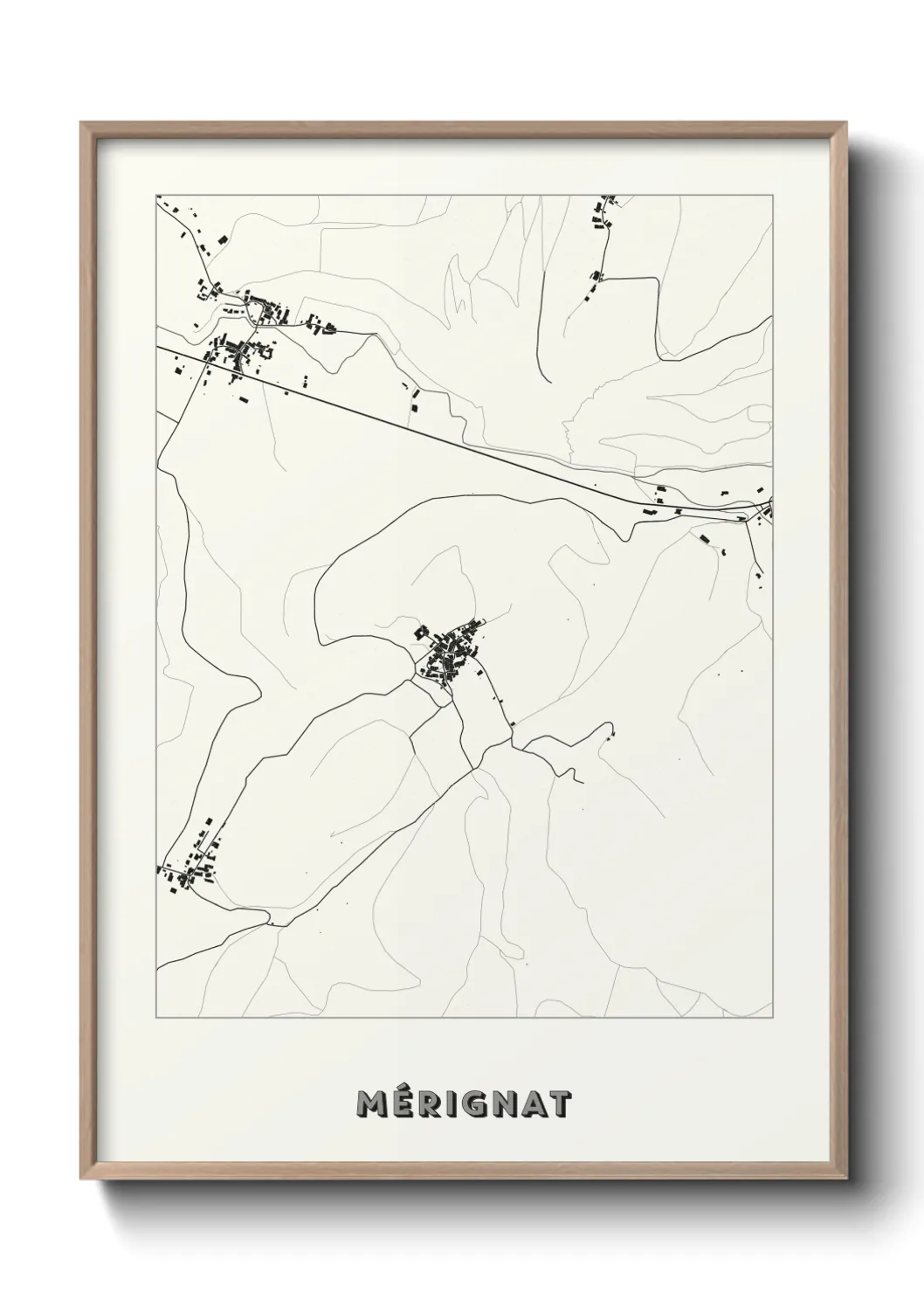 Un poster carteMérignat