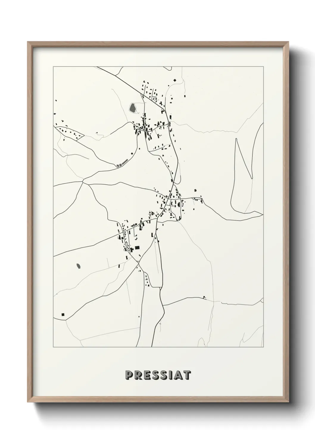 Un poster cartePressiat