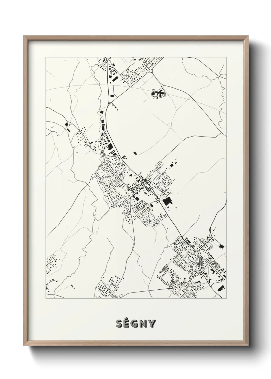 Un poster carteSégny