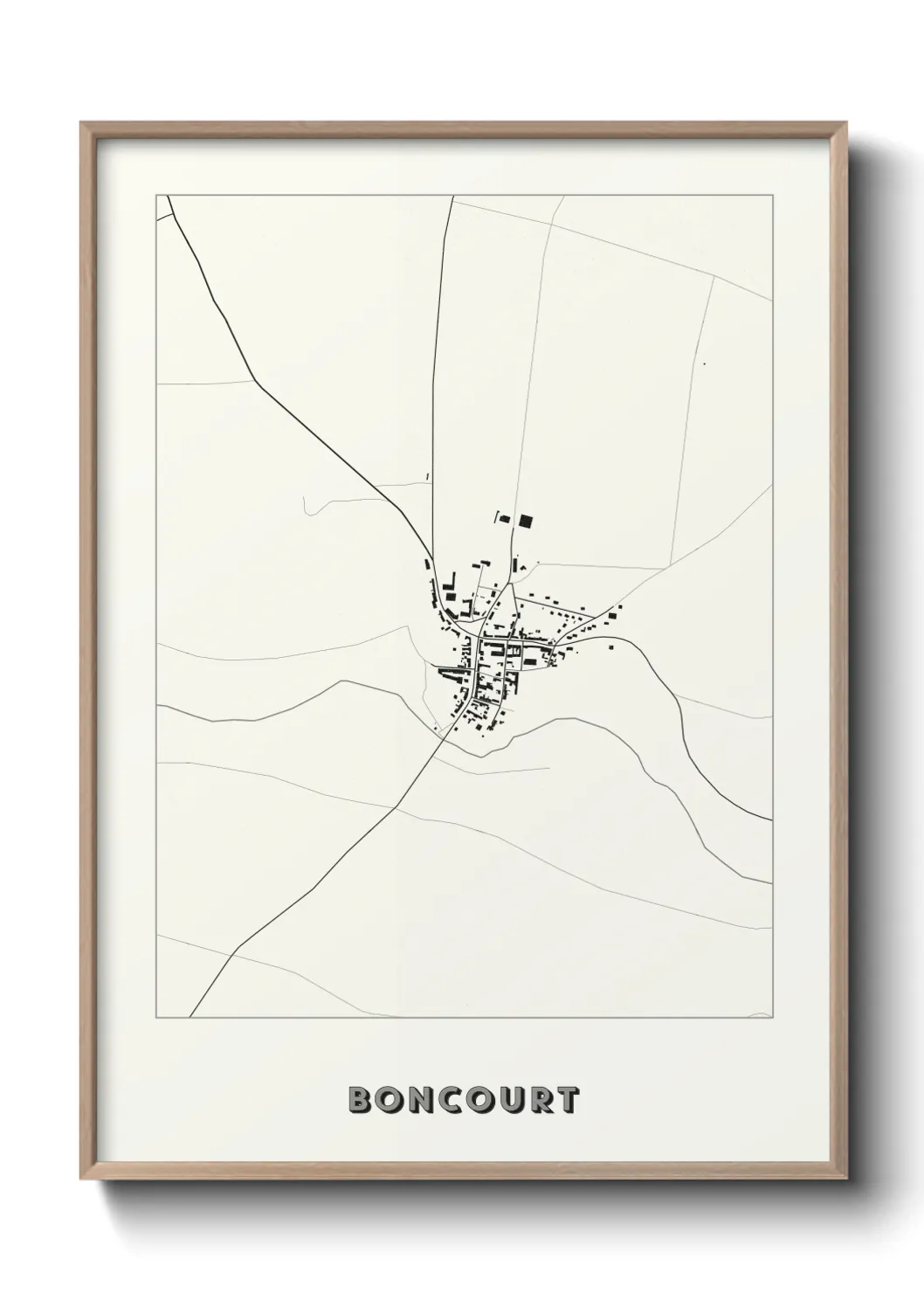 Un poster carteBoncourt