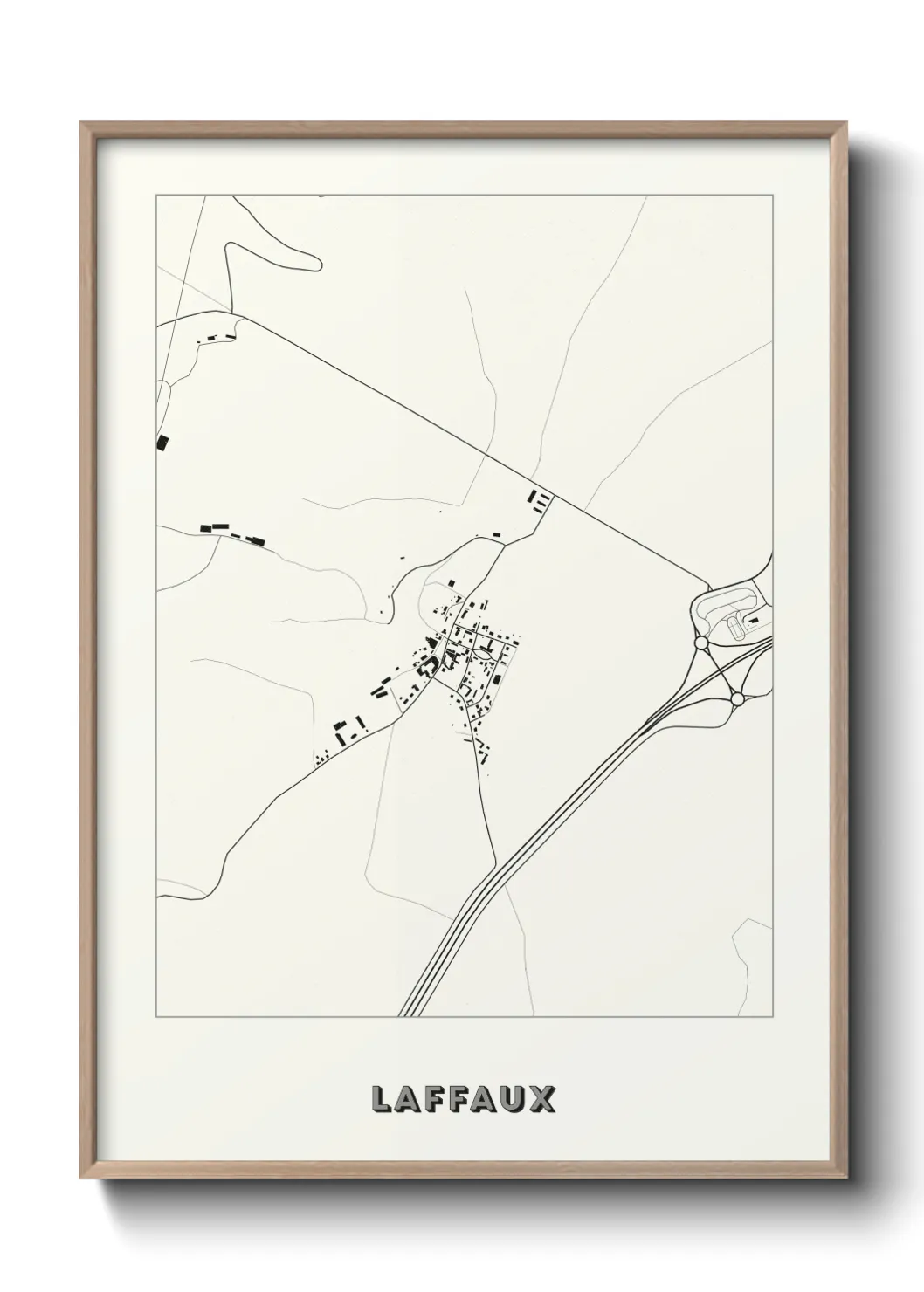 Un poster carteLaffaux