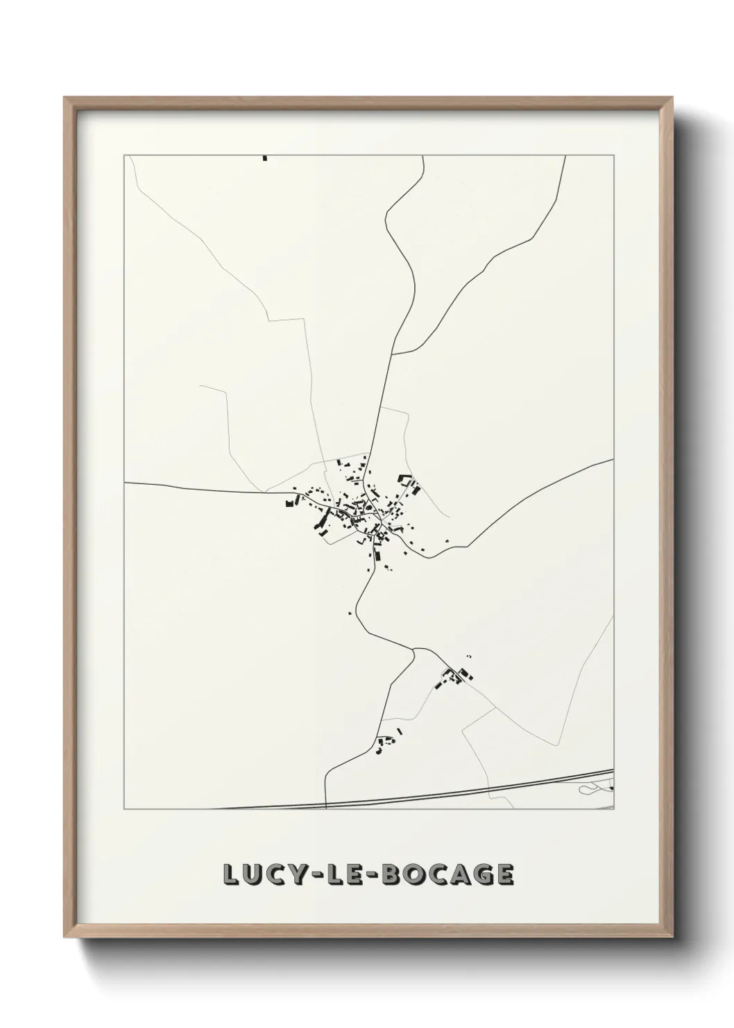 Un poster carteLucy-le-Bocage