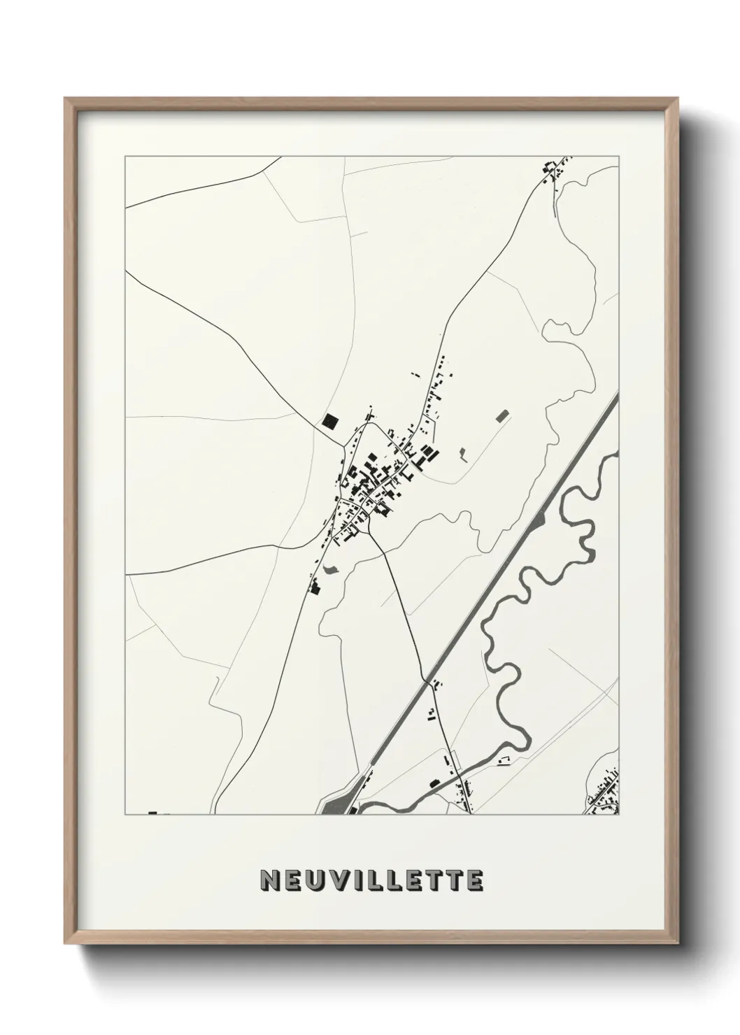 Un poster carteNeuvillette