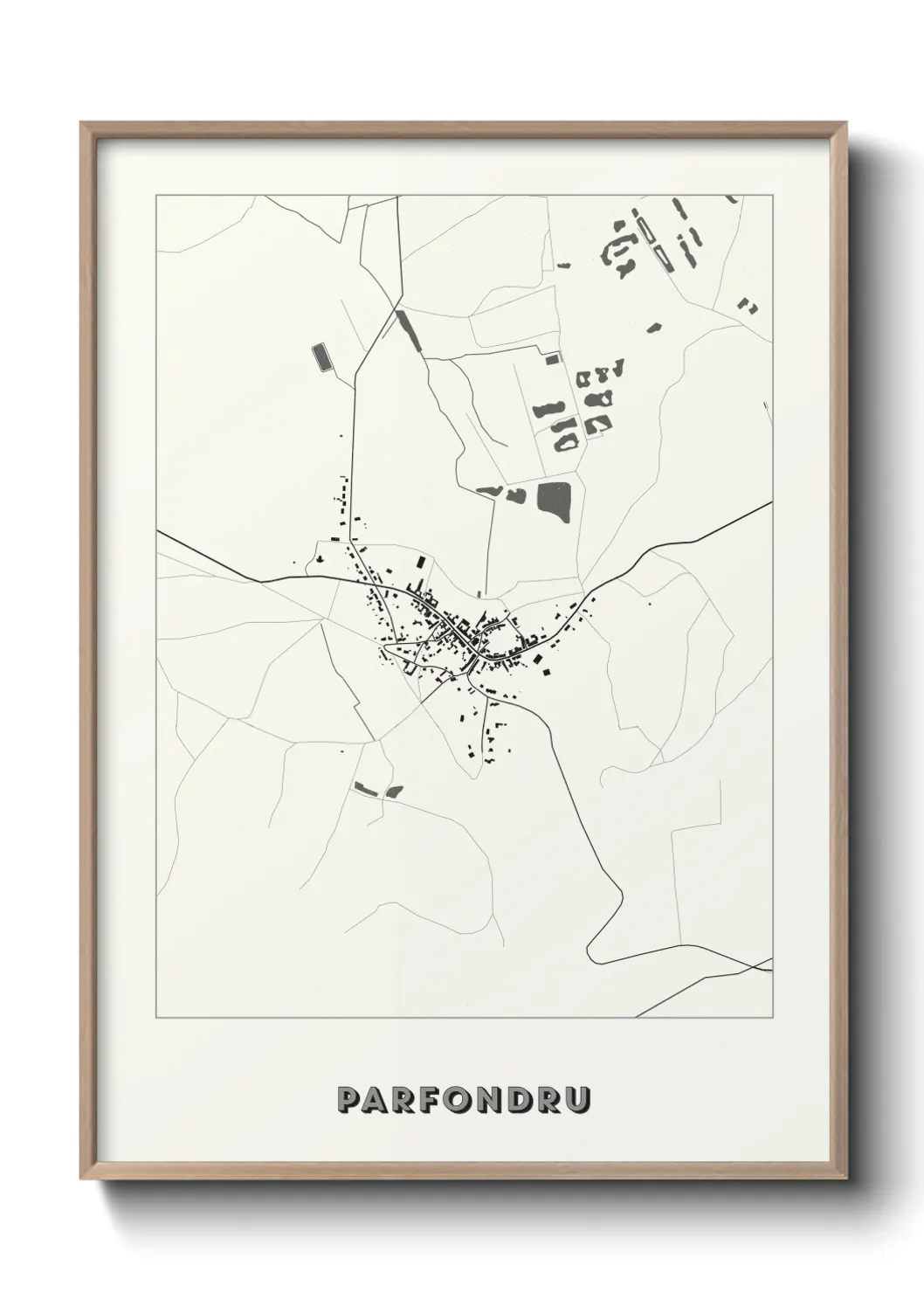 Un poster carteParfondru