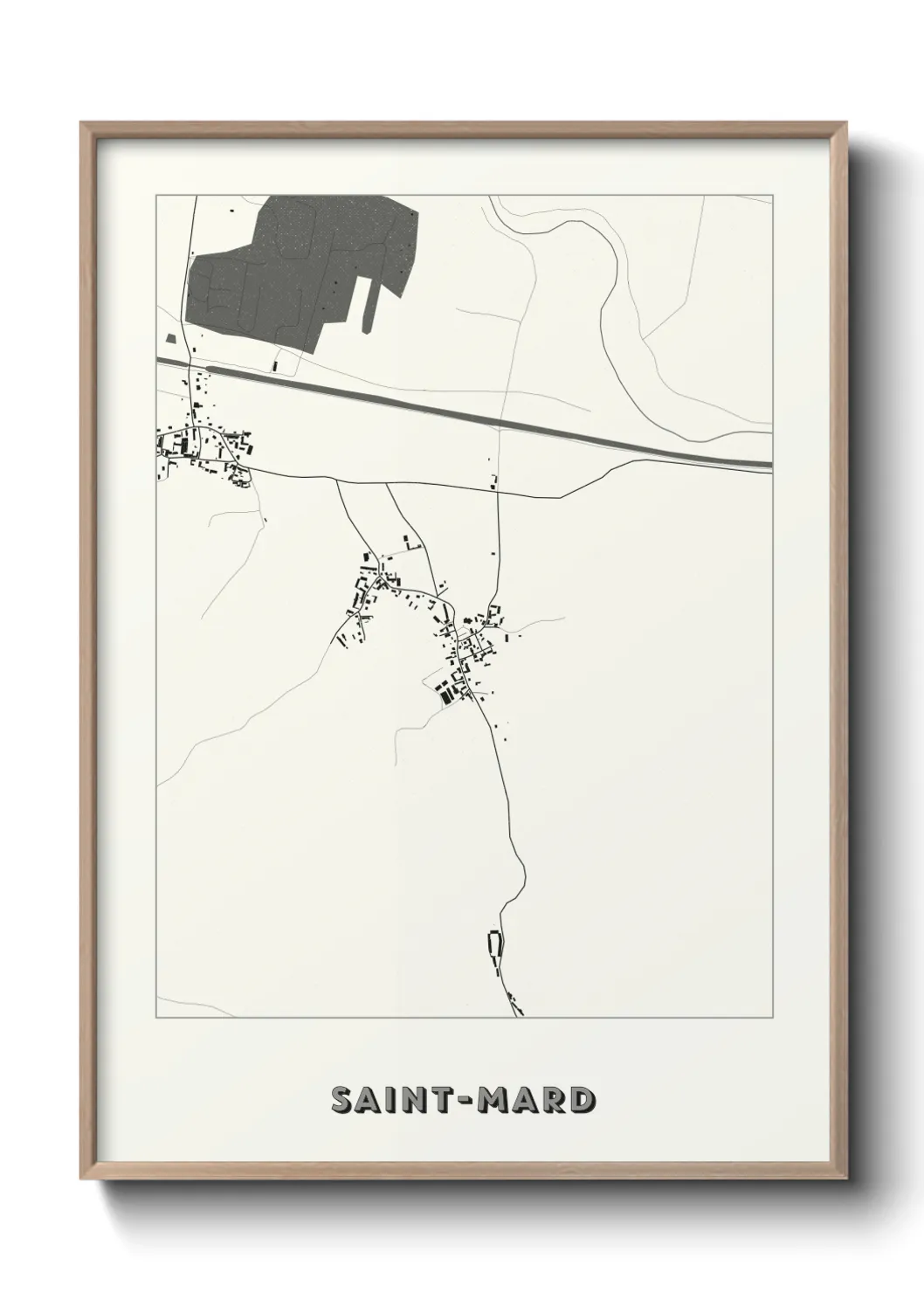 Un poster carteSaint-Mard