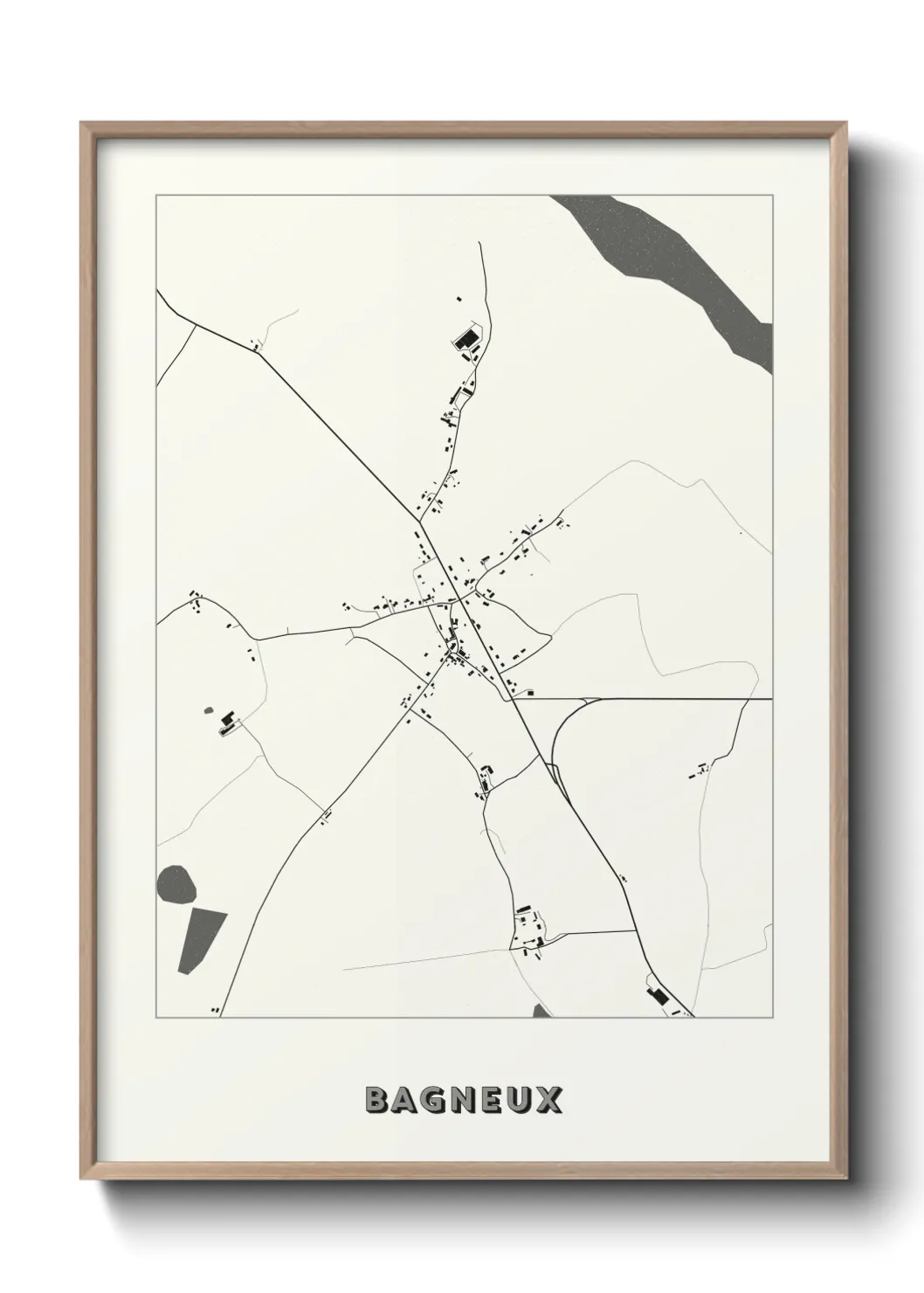 Un poster carteBagneux