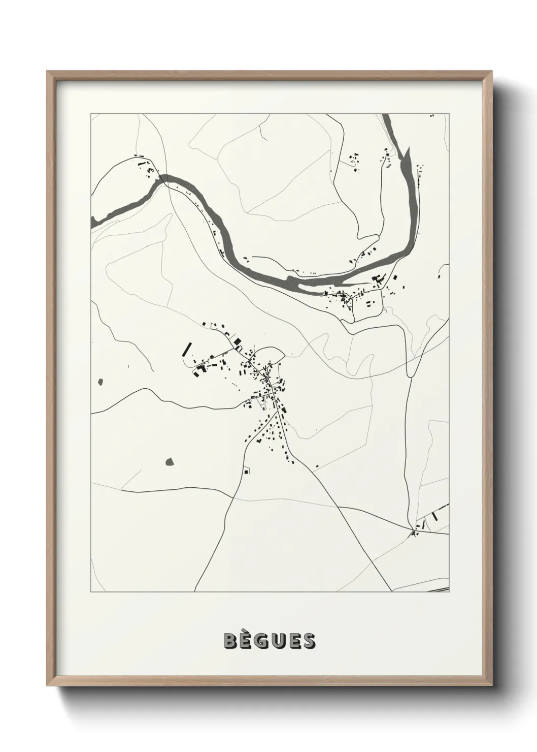 Un poster carteBègues