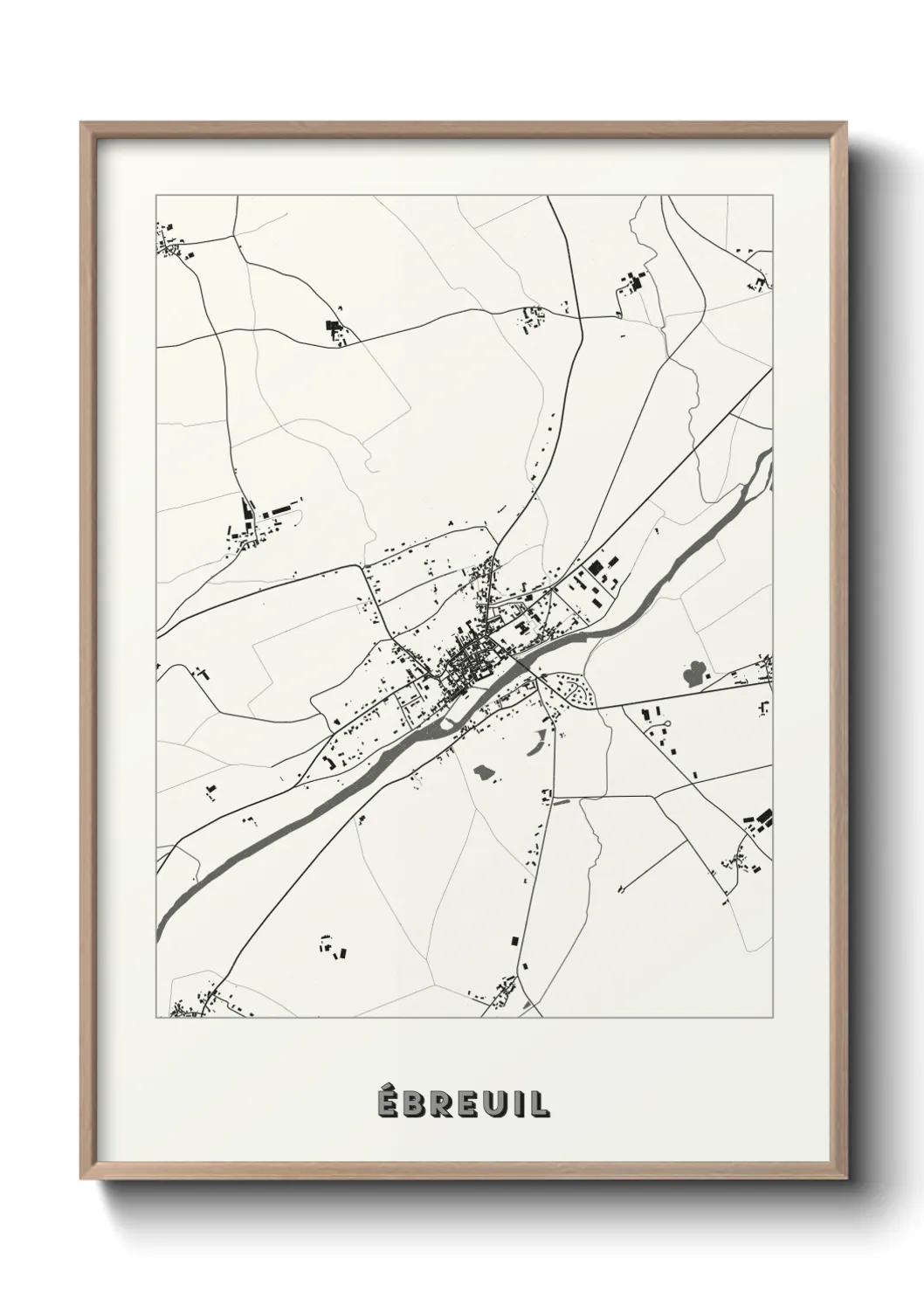 Un poster carteÉbreuil