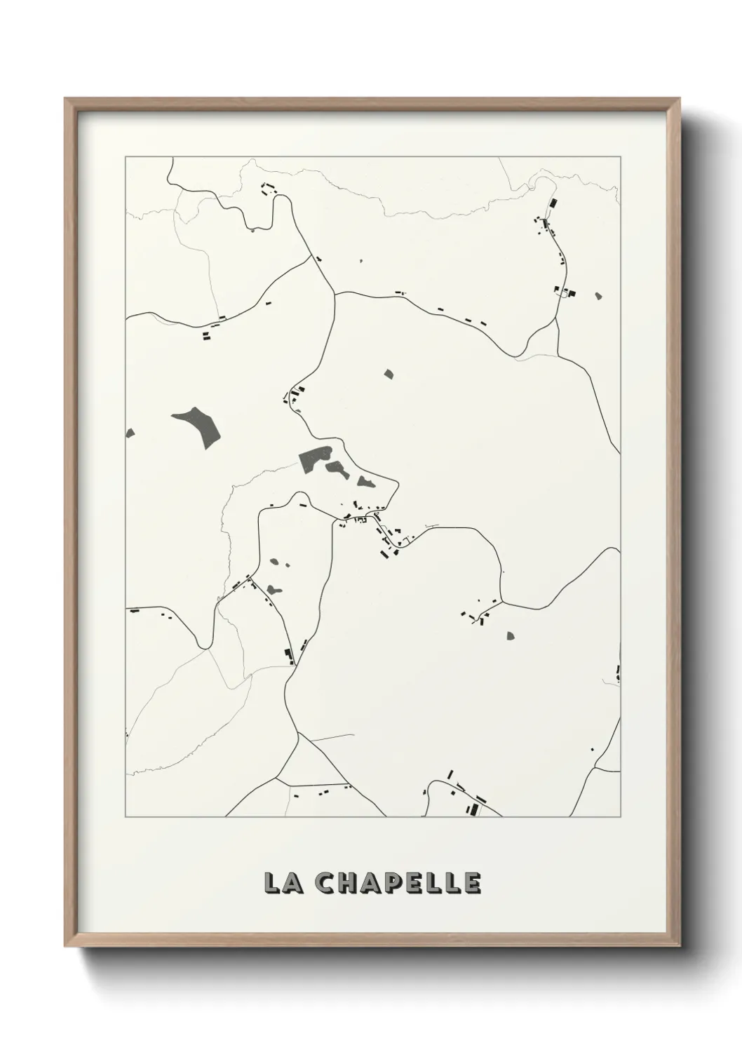 Un poster carteLa Chapelle