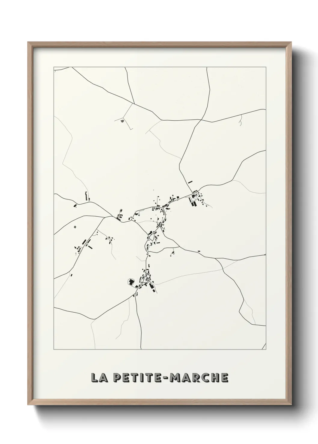 Un poster carteLa Petite-Marche