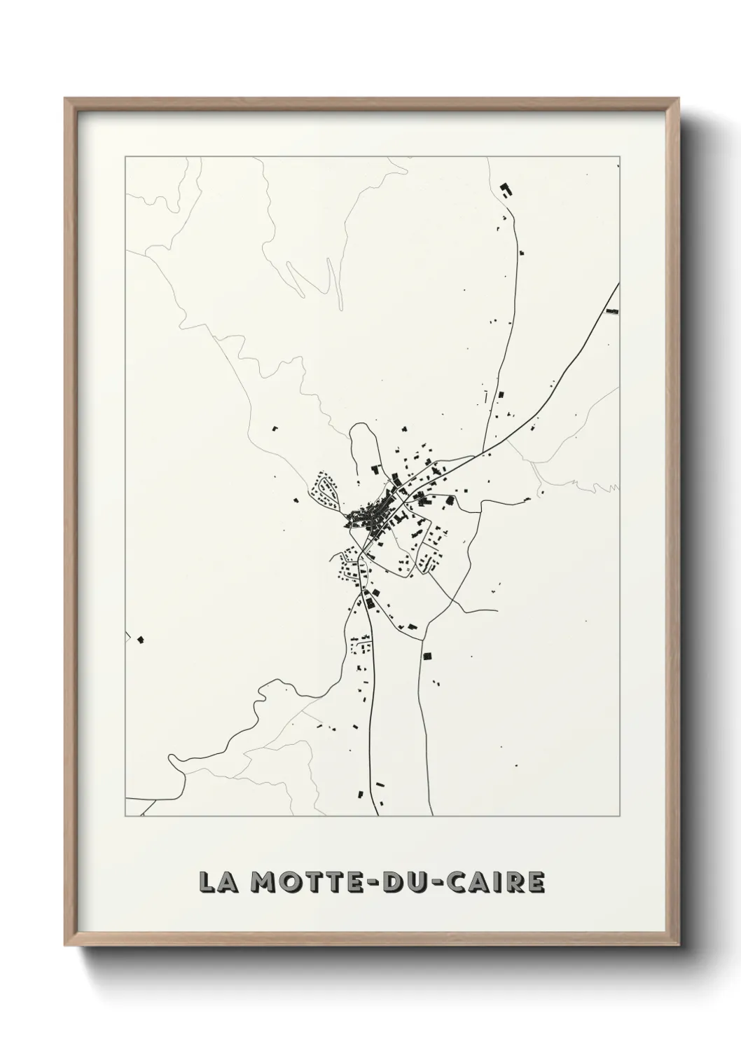 Un poster carteLa Motte-du-Caire