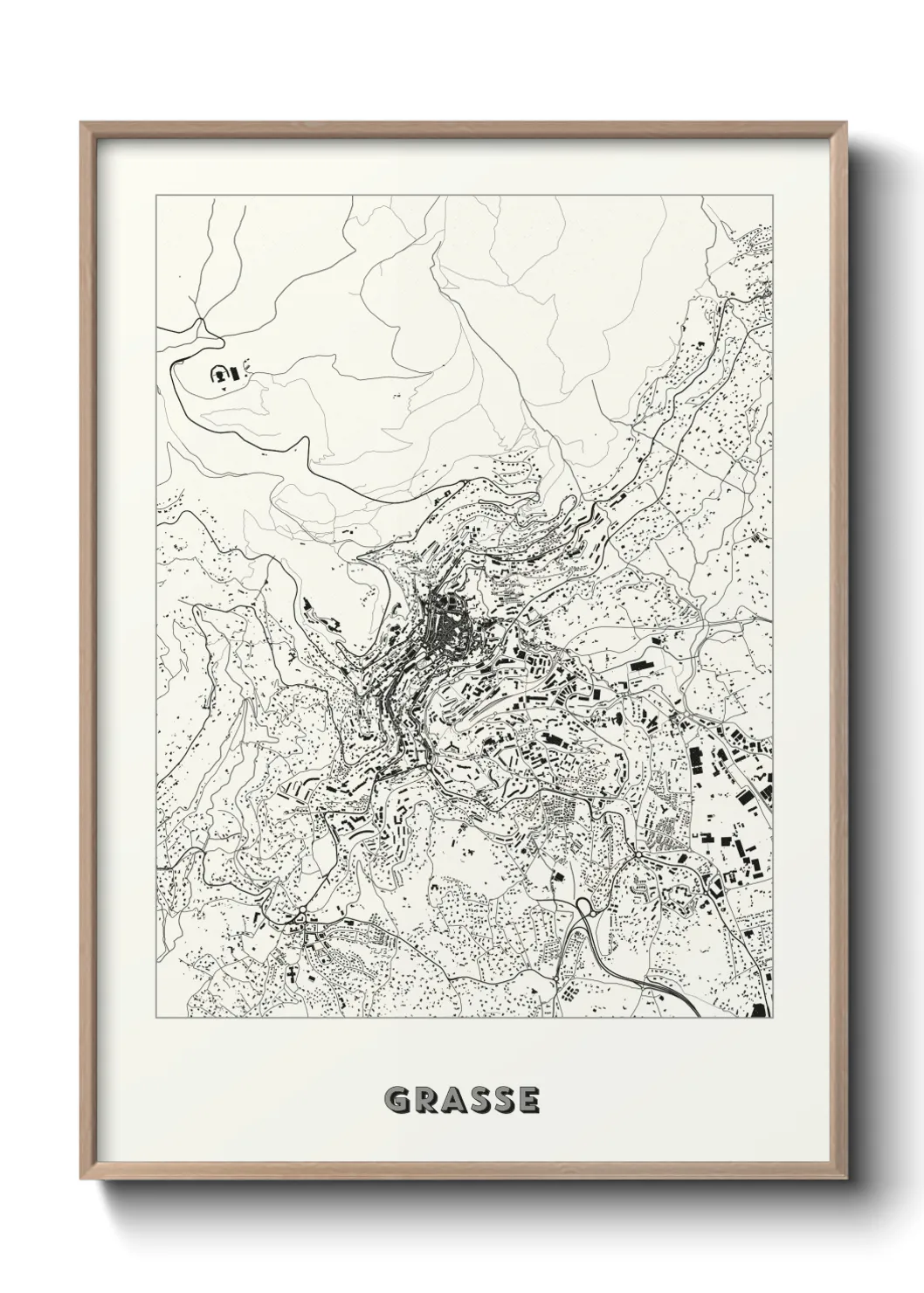 Un poster carteGrasse